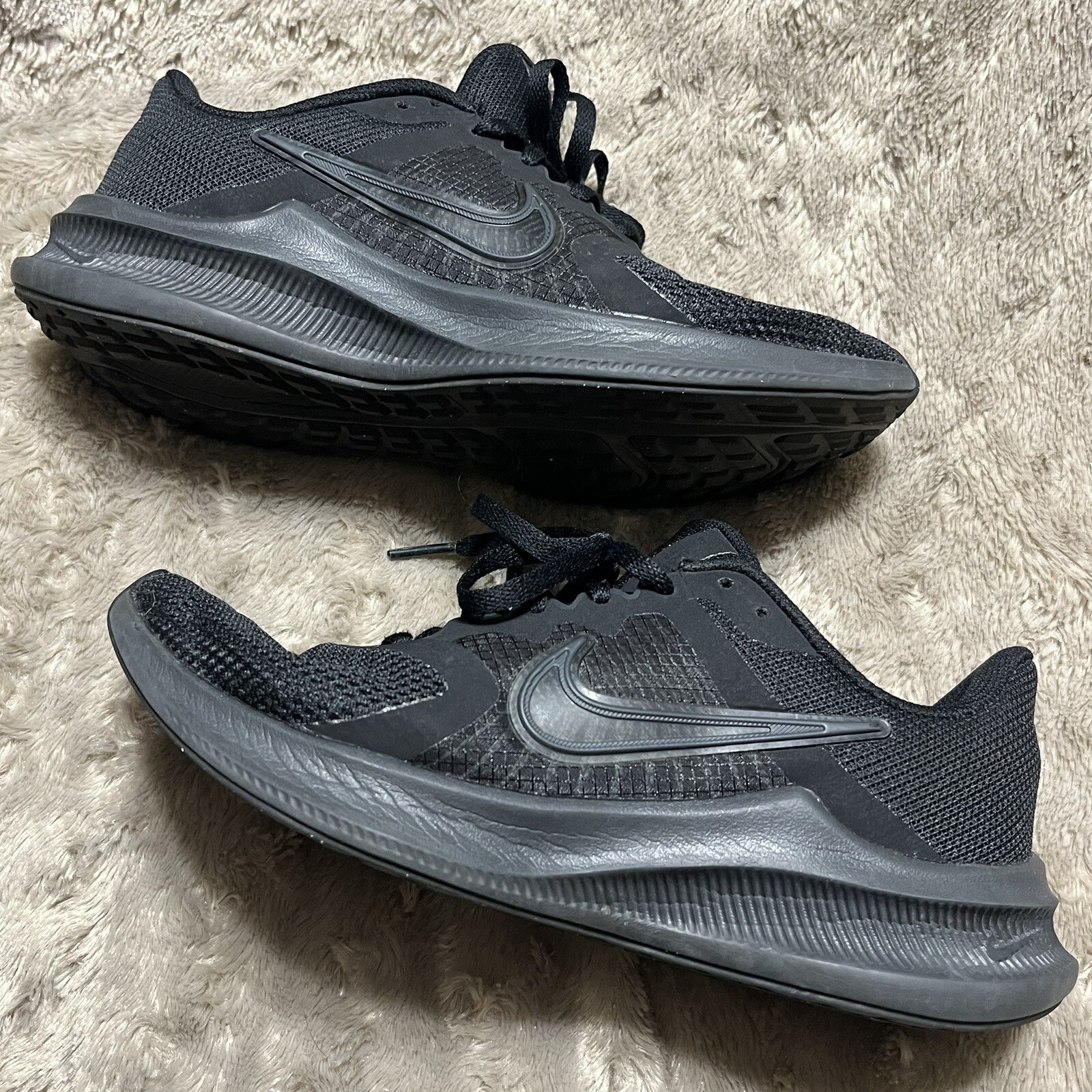 Nike Downshifter 11 Running Shoes Black Athletic Sneaker CW3413-003 Women Sz 6.5