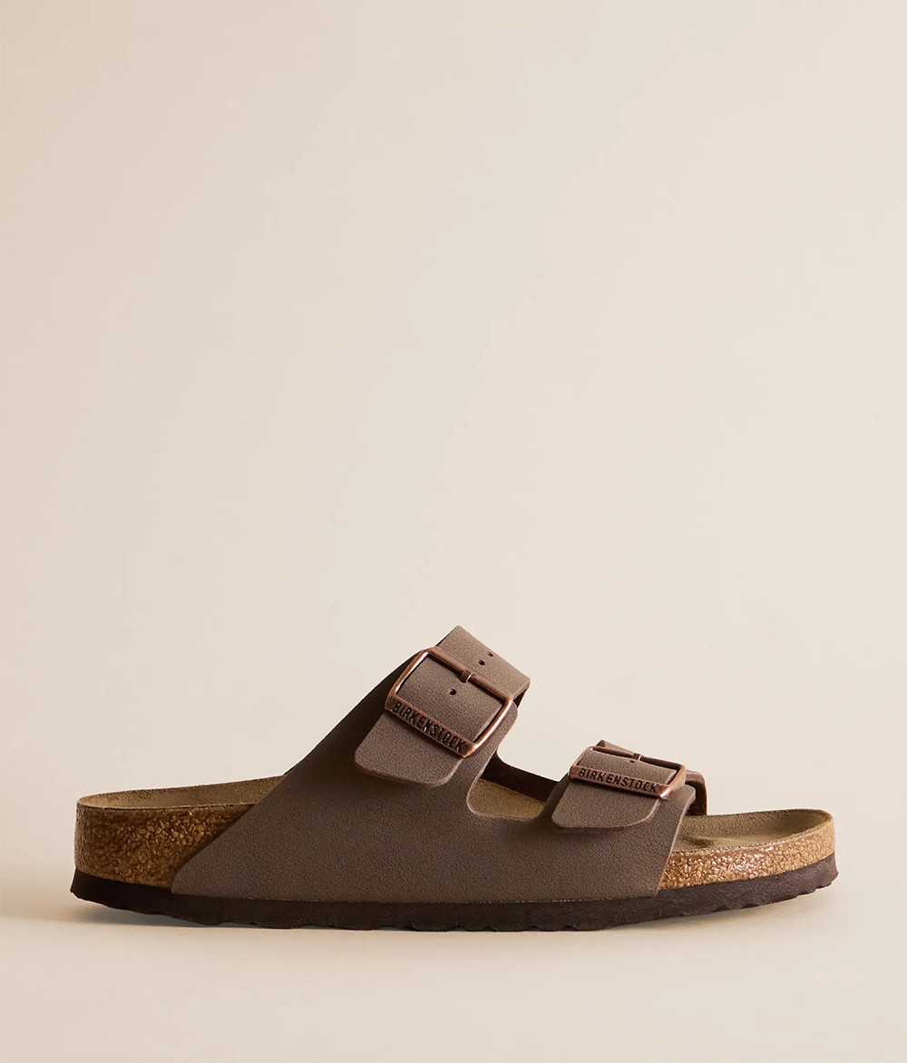Birkenstock Arizona Sandals Mocha Birkibuc Leather Women’s Shoes Narrow EU 37-41