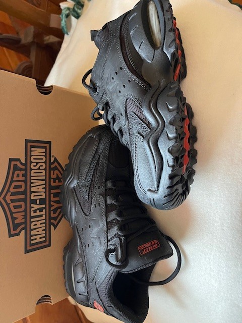 Harley Davidson Womens Leather Walking Shoe 8.5M