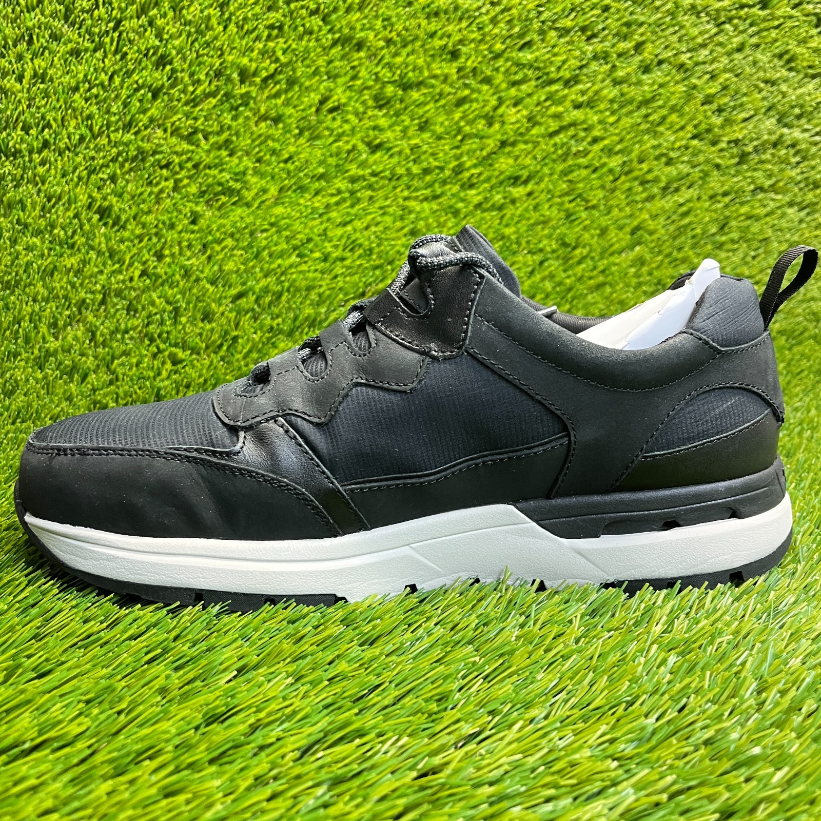 Rockport Pulse Tech Womens Size 9 Black White Composite Toe Safety Work Shoes