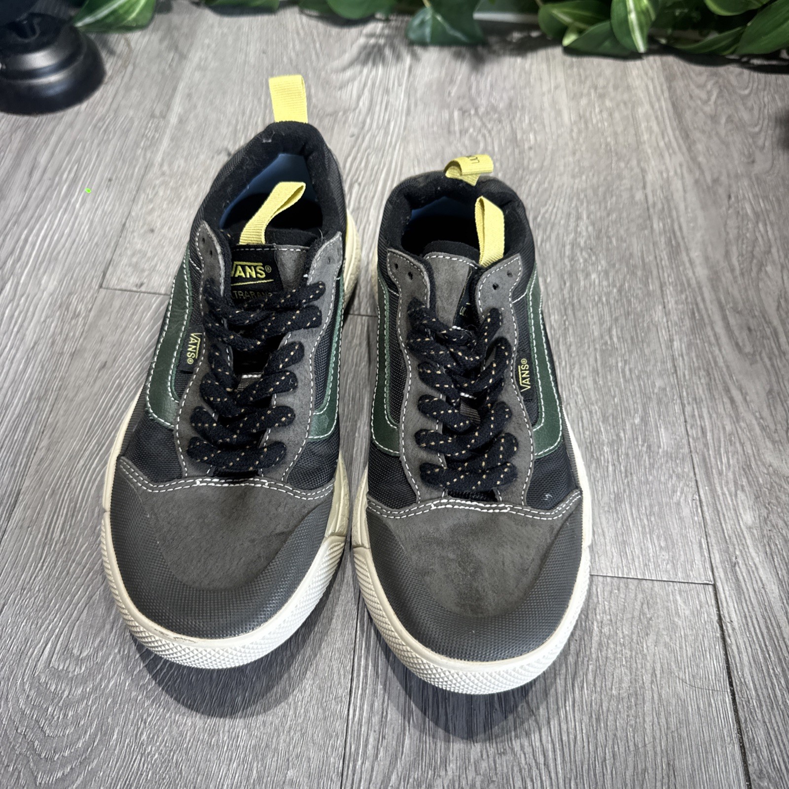 VANS UltraRange Exo MTE, Men 5/Women’s 6.5 Gray Green Shoes HEIQ Eco Dry Sample