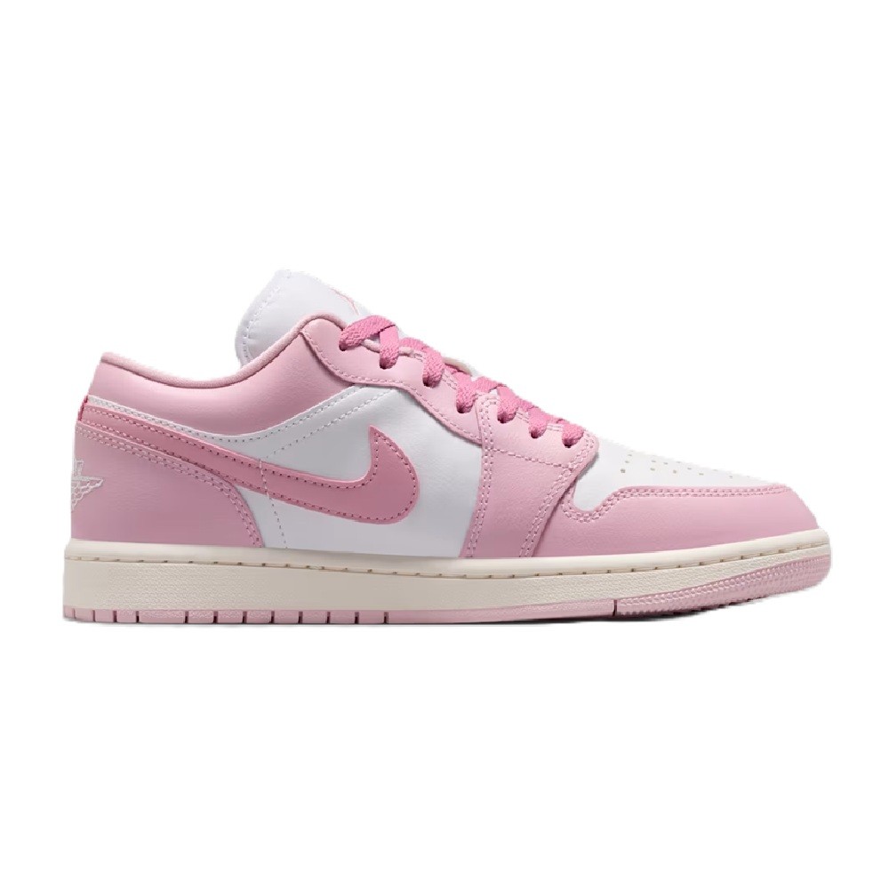 Women’s Jordan 1 Low Iced Carmine/White (DC0774 607)