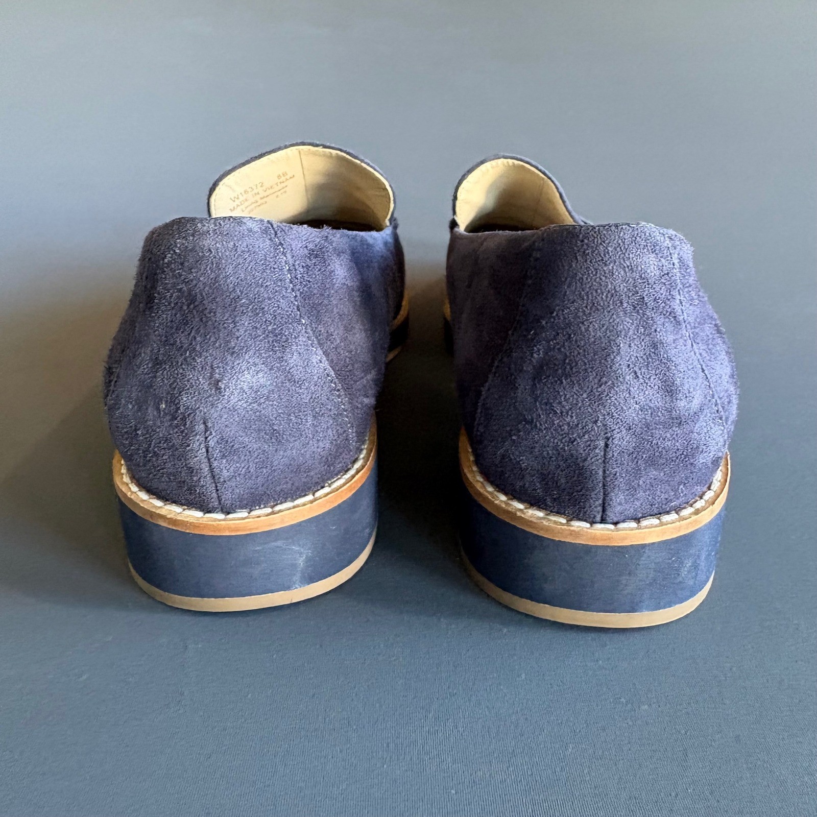Women’s Cole Haan Goto Loafer | Size 8B | Marine Blue – Suede Slip-On Comfort