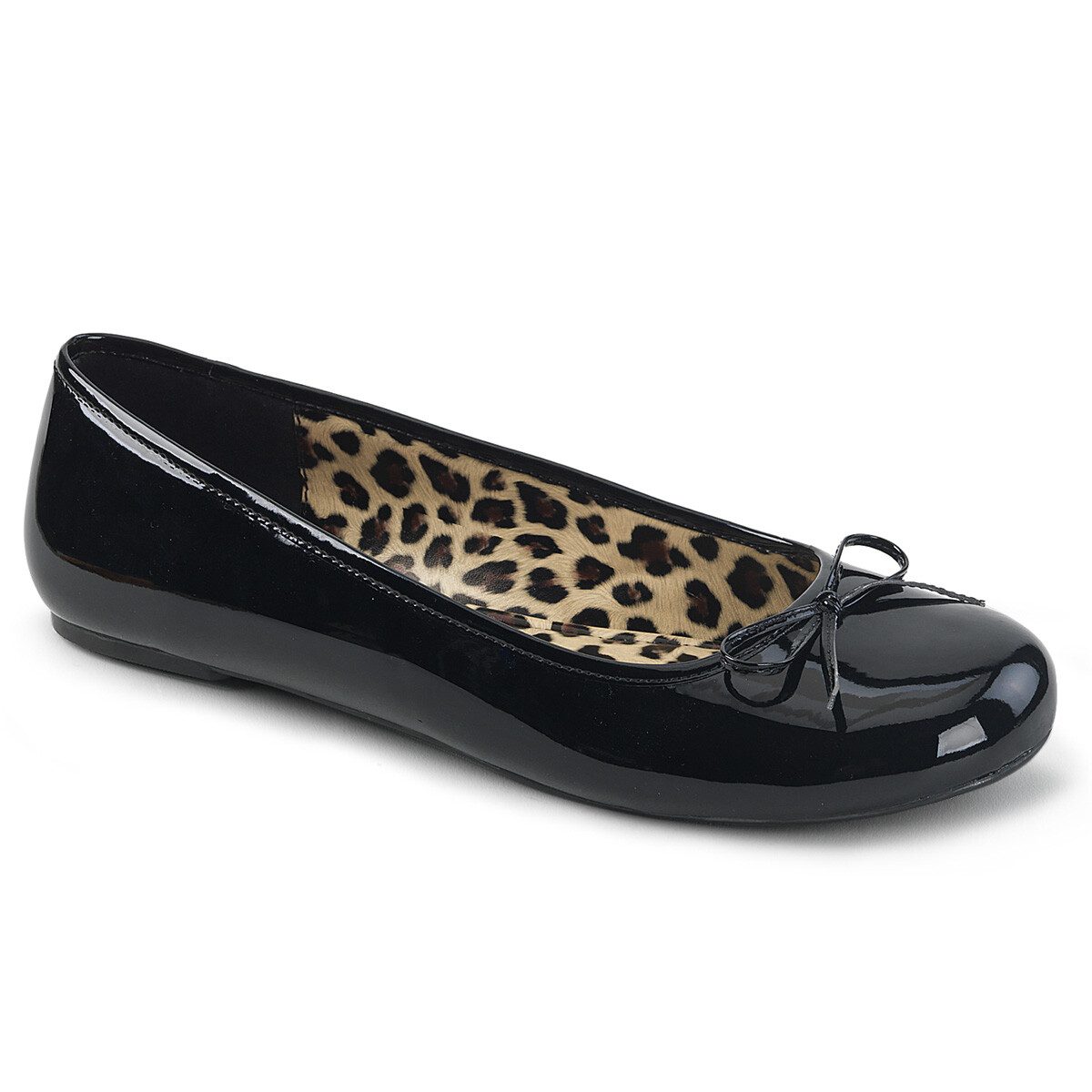 Black Ballet Flats Formal Bridesmaid Mens Drag Queen Womans Large Shoes 13 14 15
