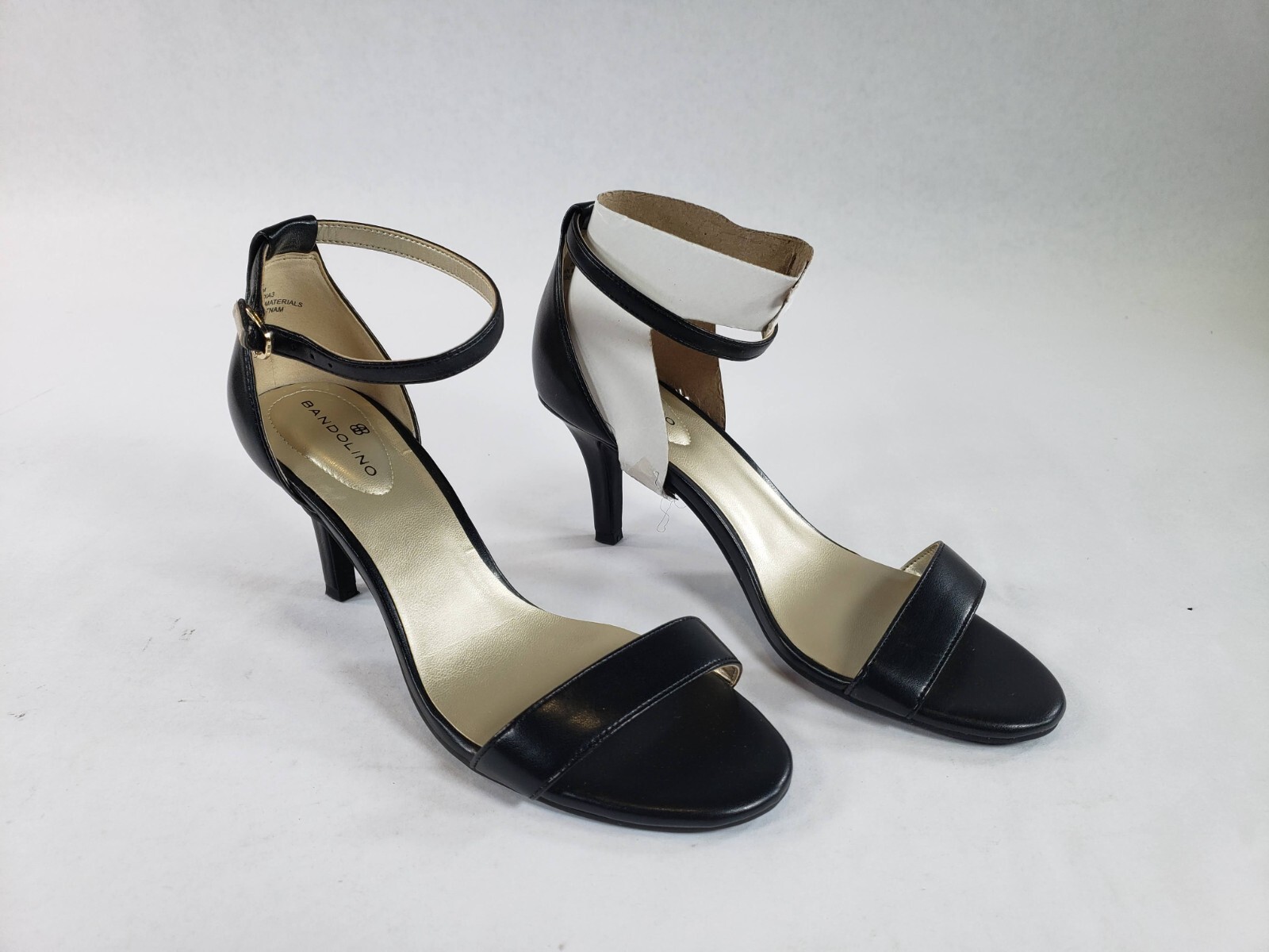 Bandolino Women’s Madia Dress Sandal Black Size 8 Gently Worn See Photos