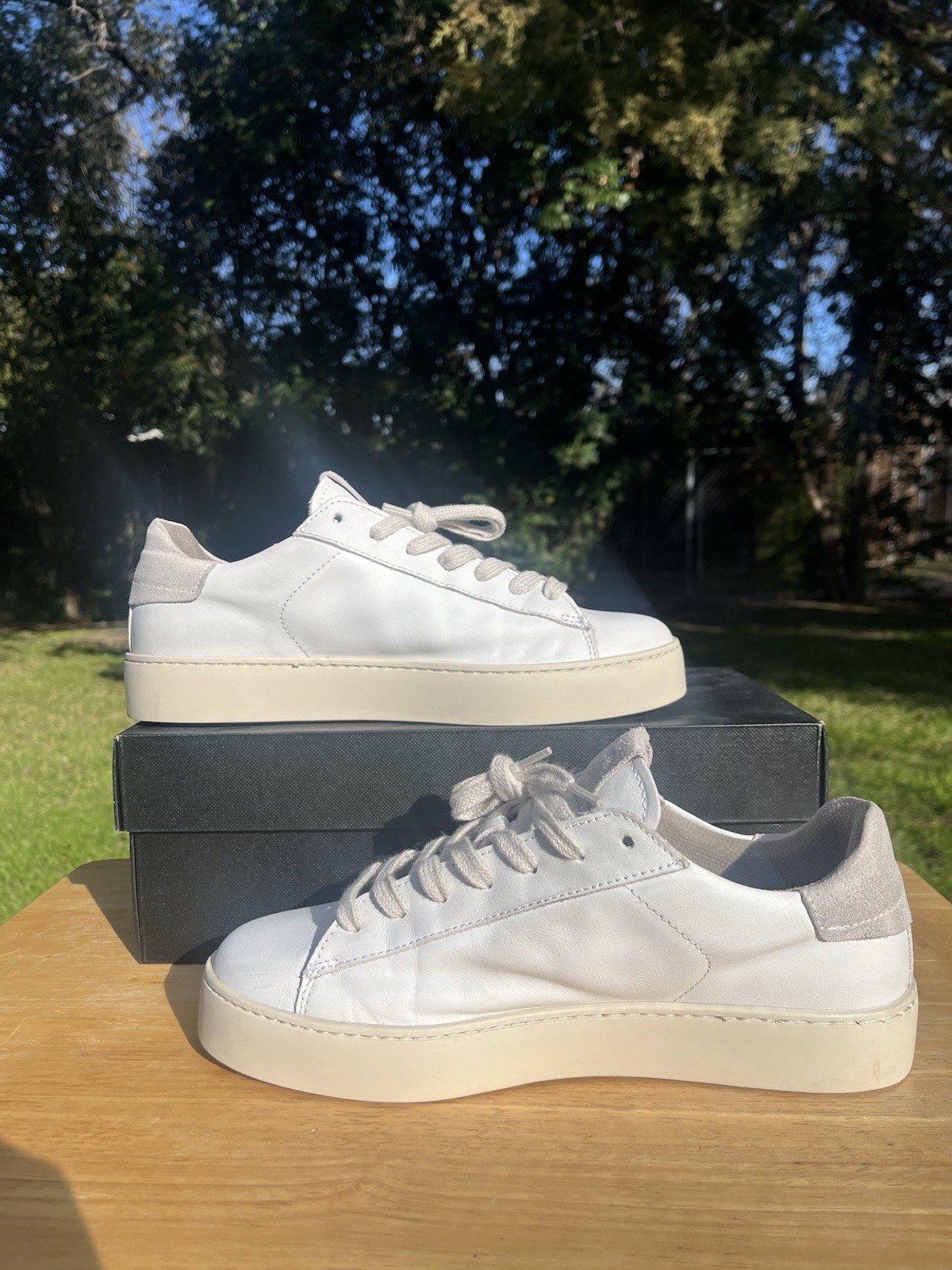 ALLSAINTS Shana Sneakers in White US Sz 8 EU Sz 38 ALLR-WZ110 Casual Travel $199