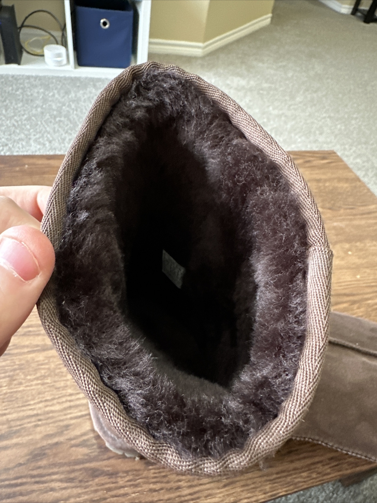 UGG Women’s Boot Essential Tall Classic 5845 Size 7 Gray EUR 38 UK 5.5 Sheepskin