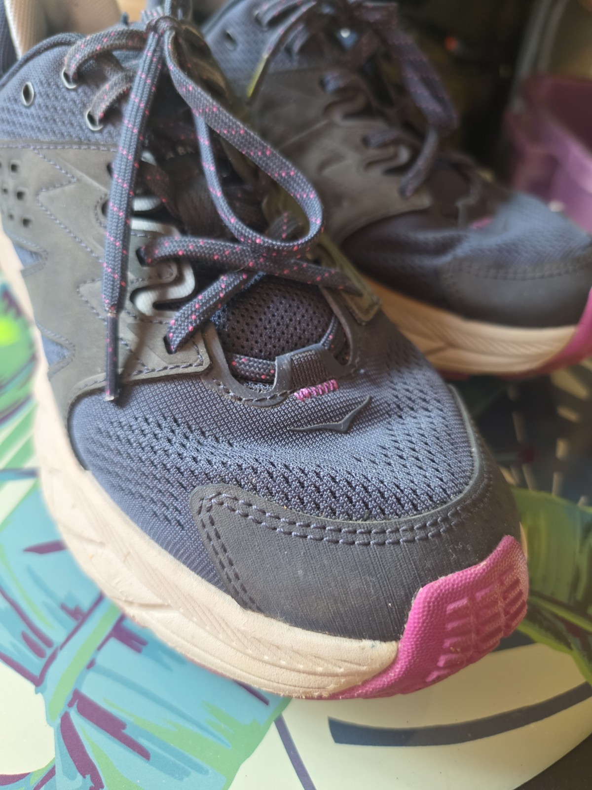 Hoka Anacapa Breeze Low Outer Space Harbor Mist Running Shoes – Women Size 9 B