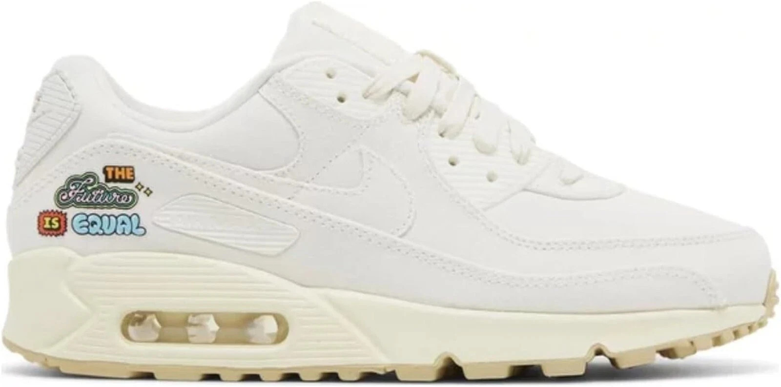 Nike Air Max 90 SE Shoes Women’s sz 11 Future Is Equal” Sail Cashmere FD0867-133