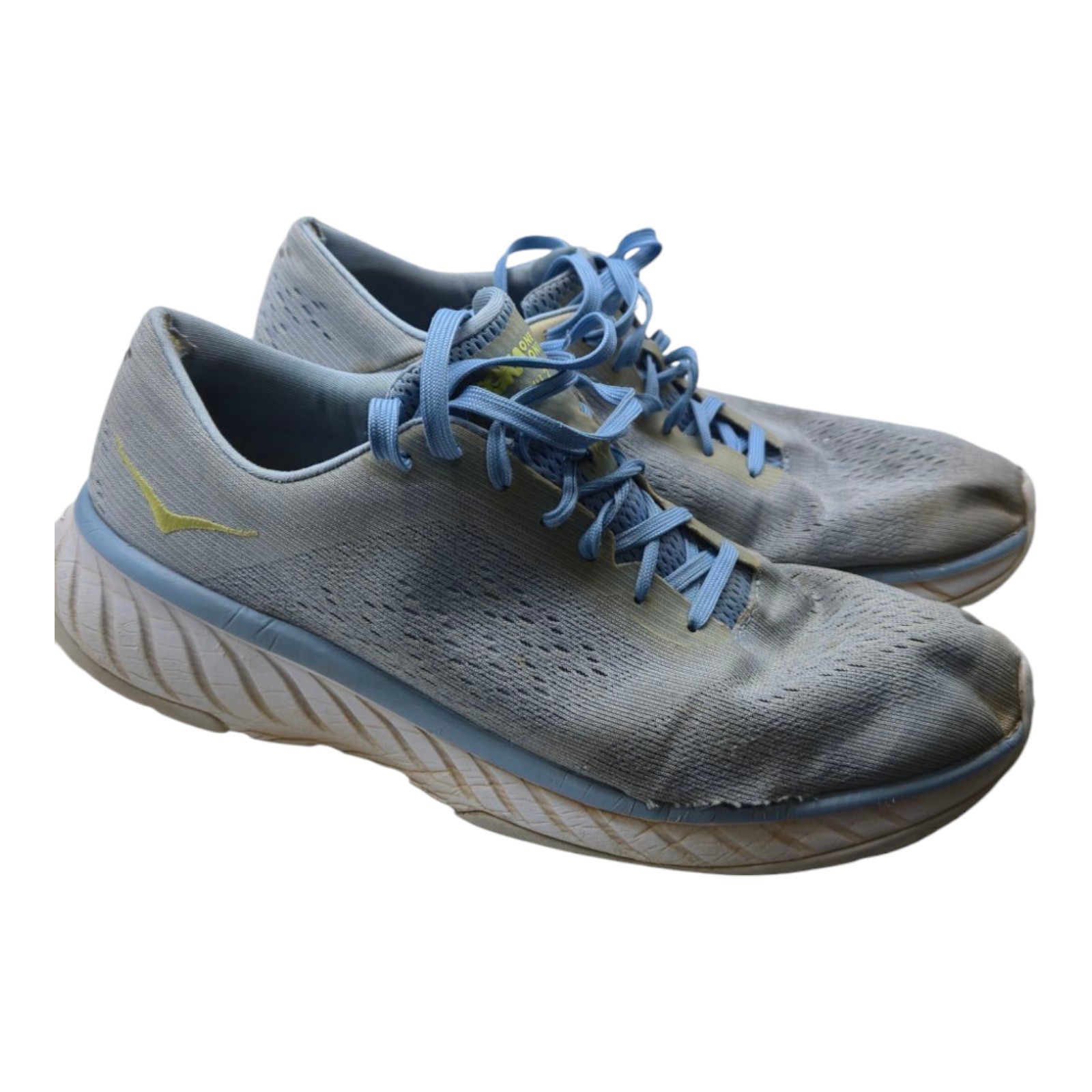 HOKA Shoes Womens 10 Cavu 2 Marl Road Sneakers Blue Air Mesh Athleisure Training