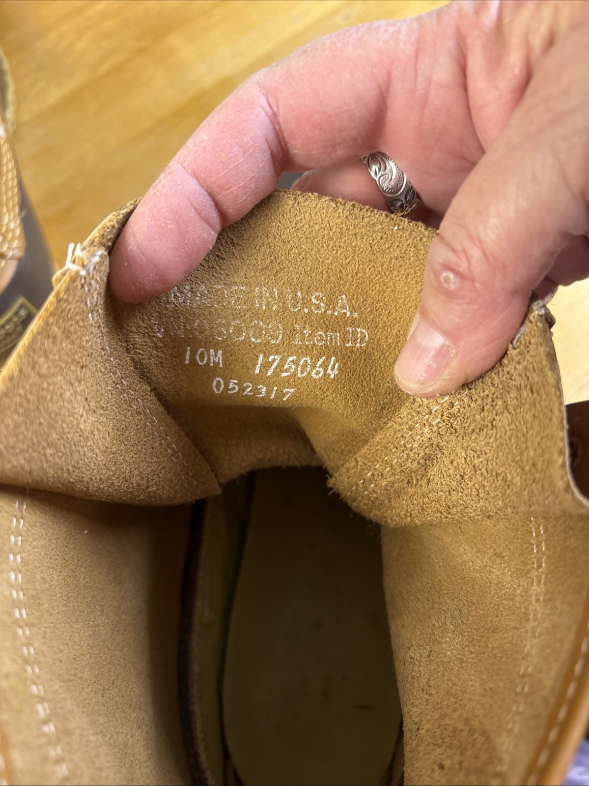 LL Bean Women’s Brown Leather 8″ Lace Up Unlined Ankle Duck Boots Size 10 M