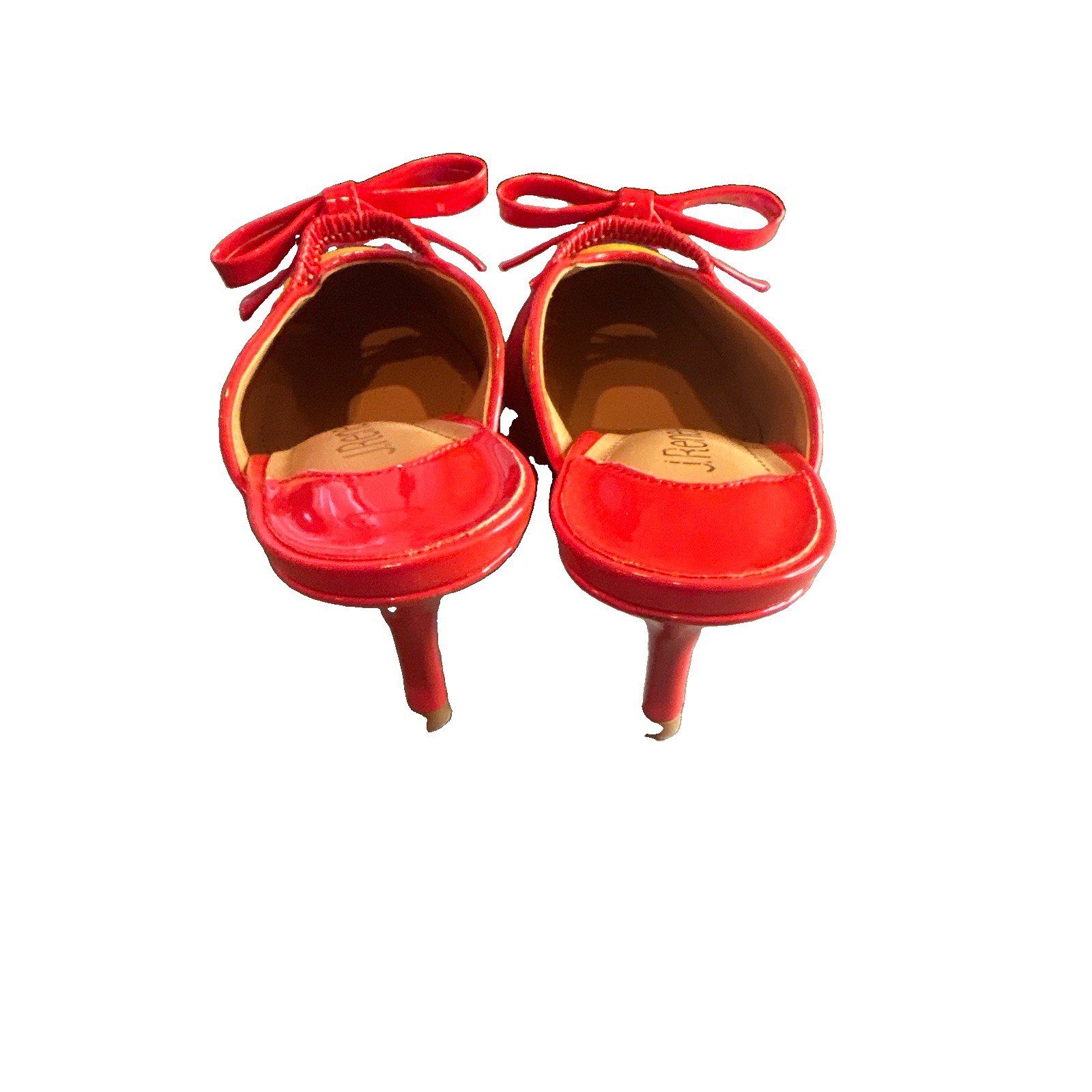 J. Renee Women’s Striped Bow Slip-On Mule Stiletto Pointed Toe US 7