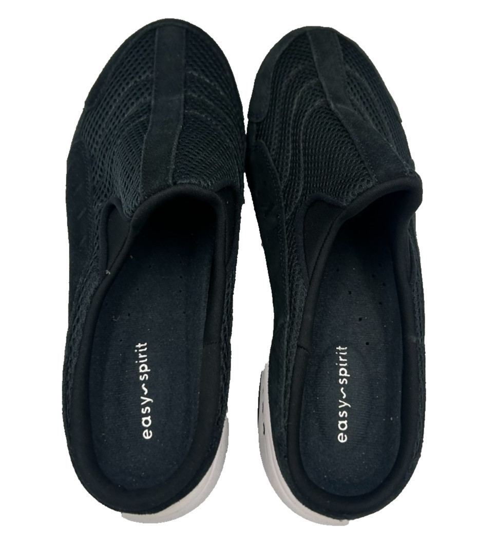 Easy Spirit Women’s SE Travel Time Slip On Walking Mules Navy Blue Size:9 185G