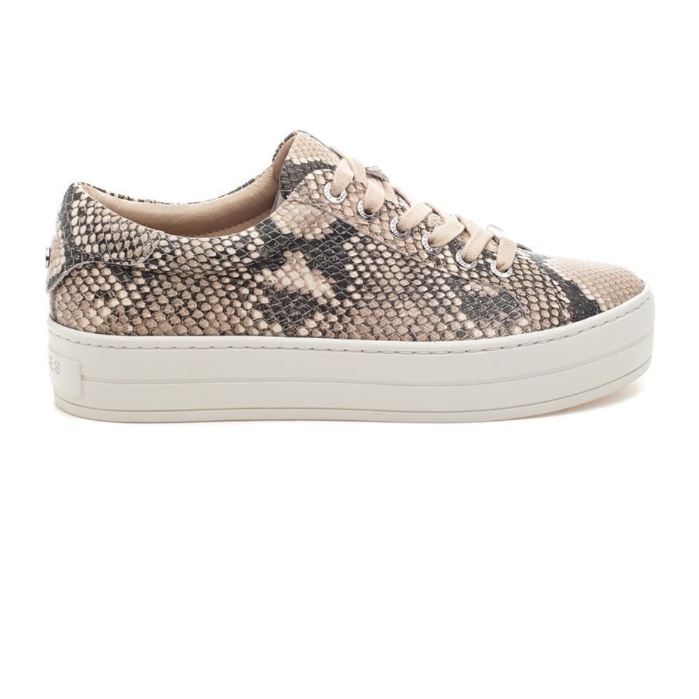J/SLIDES HIPPIE SNEAKER NATURAL MULTI EMBOSSED