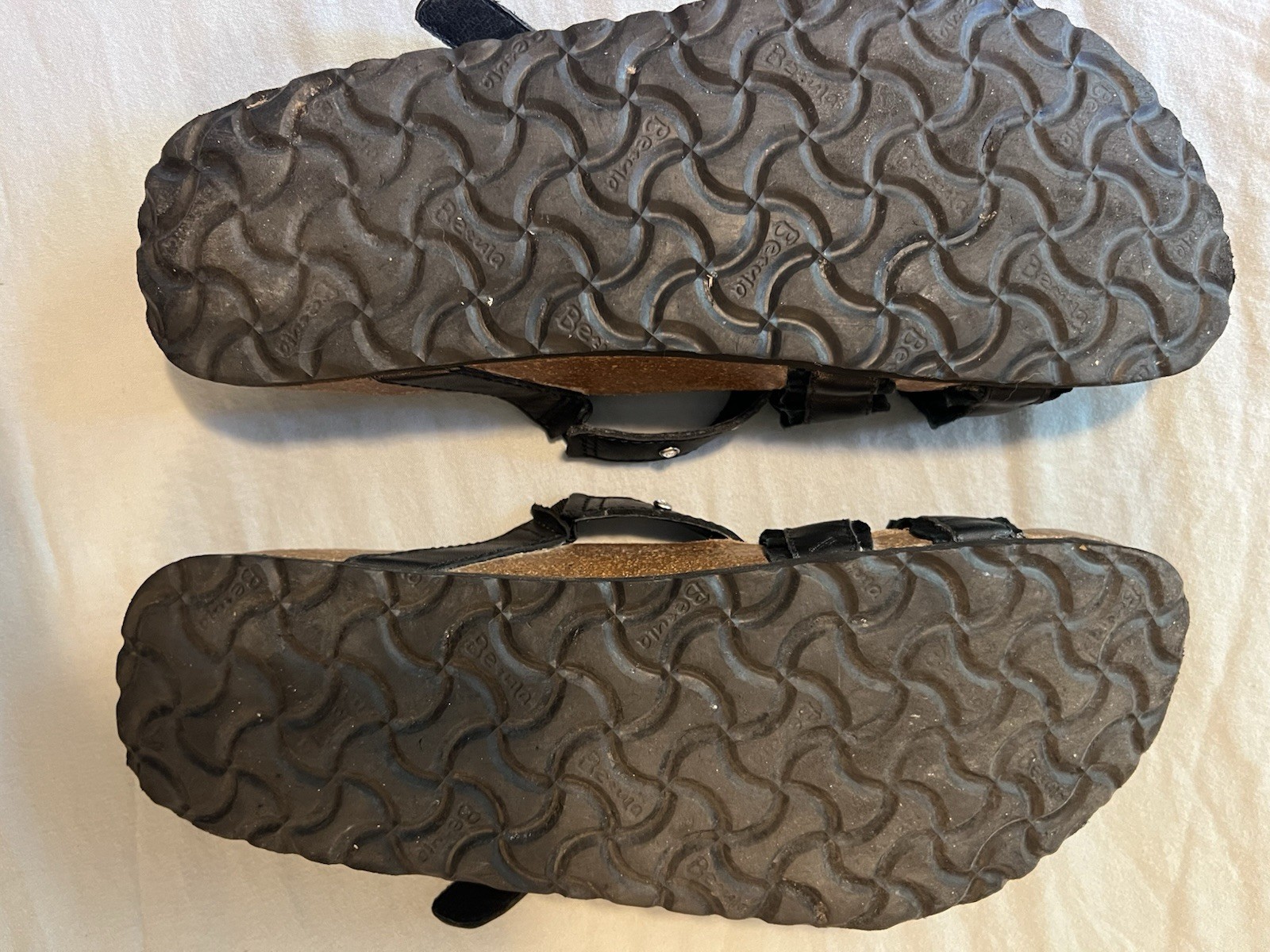 Betulah Birkenstock Women’s Sandals Black With Sparking Stones Size 41