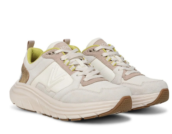 Vionic – Women’s Walk Max Skyline Sneaker, Ivory Gold