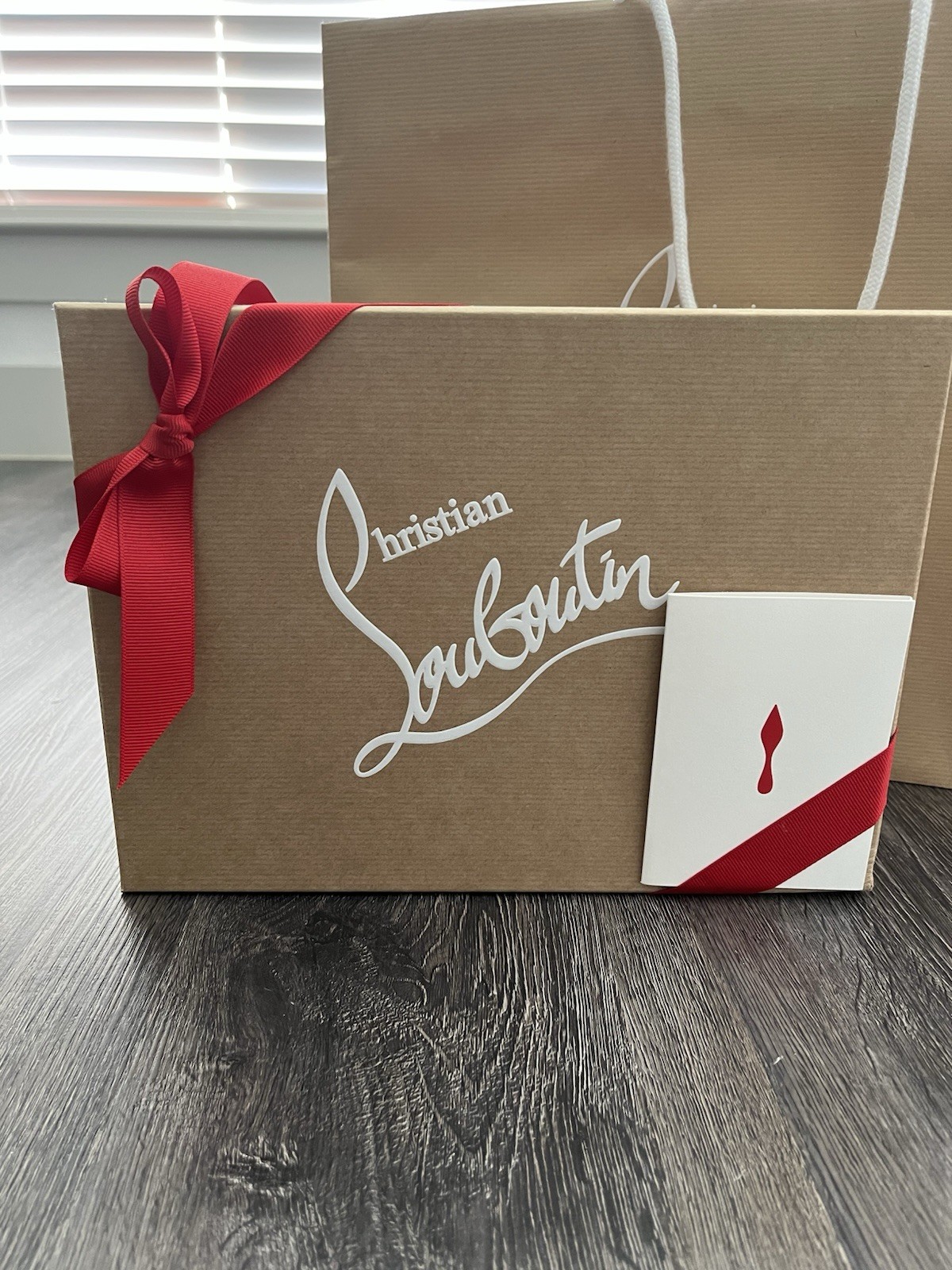 NEW Christian Louboutin Size 37 Color Nude Heel 120MM Material Patent Pump