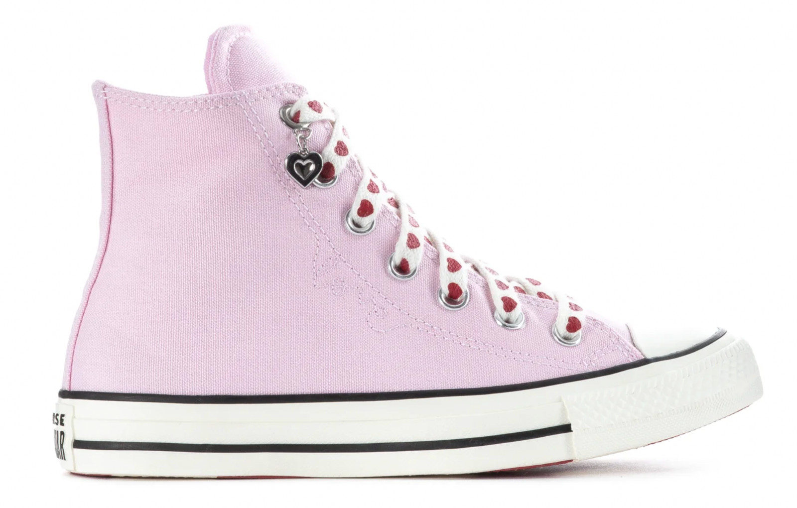 Converse Women’s Chuck Taylor All Star Pink High-Top Valentine’s Day Sneakers Wo