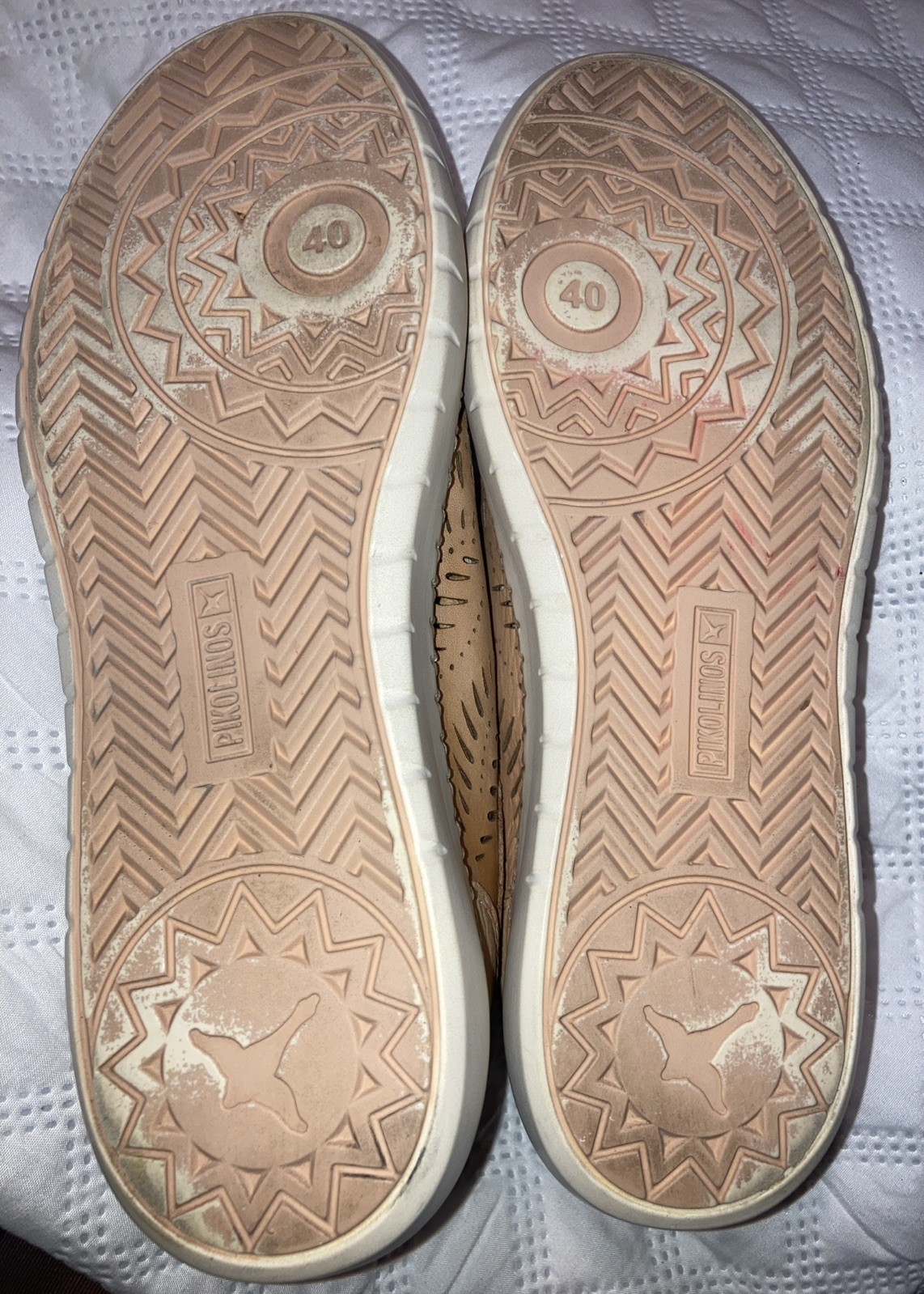 Pikolinos Women’s Mesina Genuine Leather Sneakers Size EU 40, US 9-9.5 ‼️READ