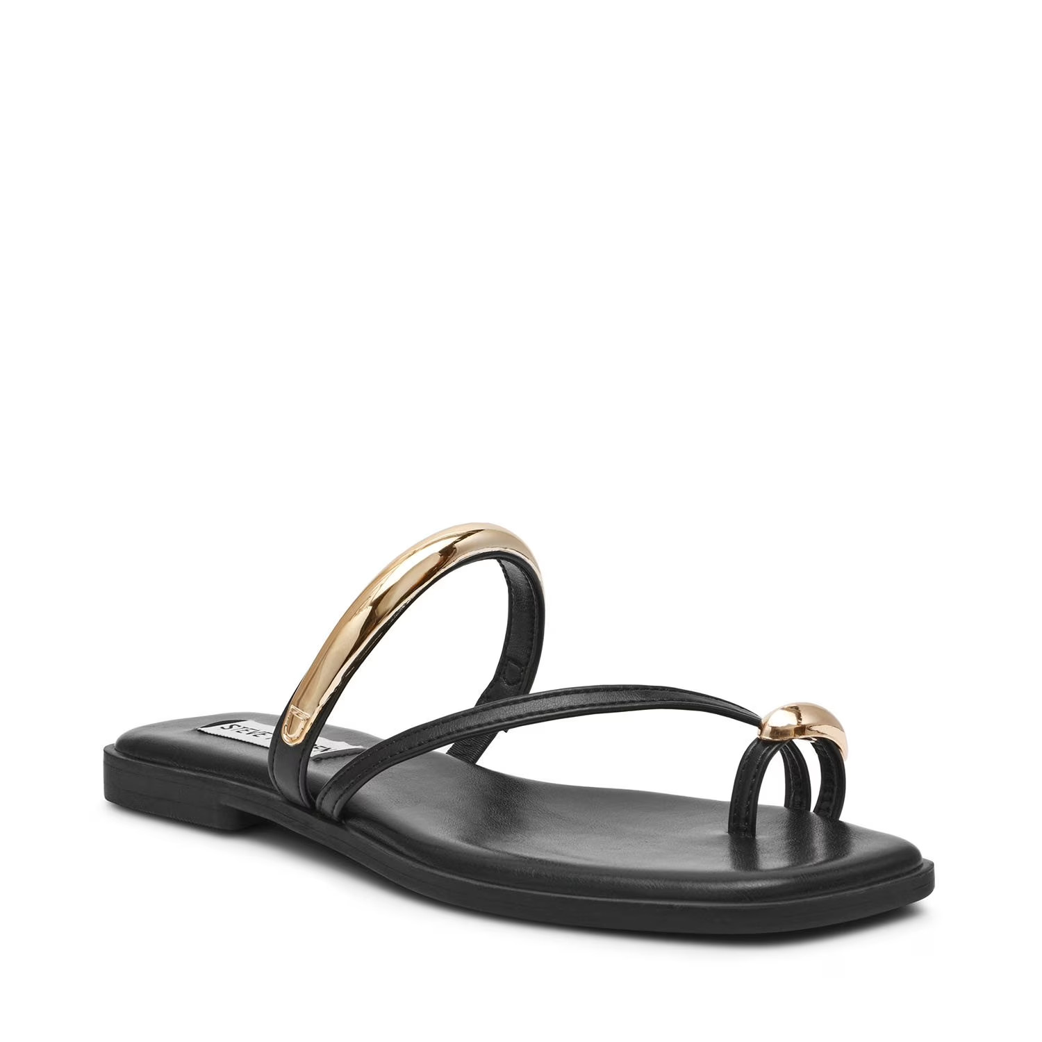 Steve Madden Women’s Toe Ring Sandal Size 8 Black