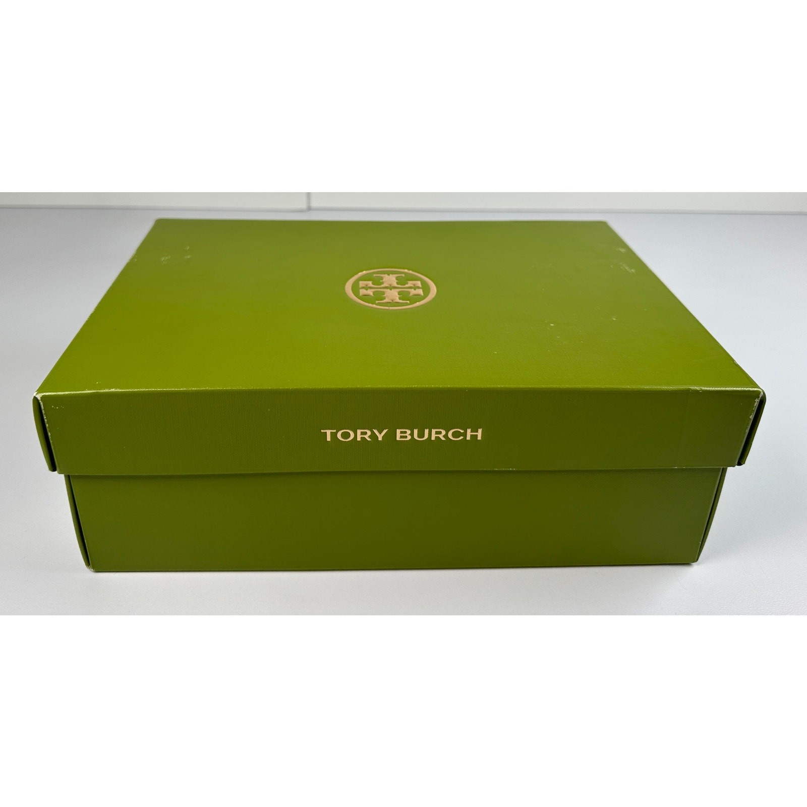 Tory Burch Capri Miller Leather Wedge Sandals Black Size 8 NIB #06S