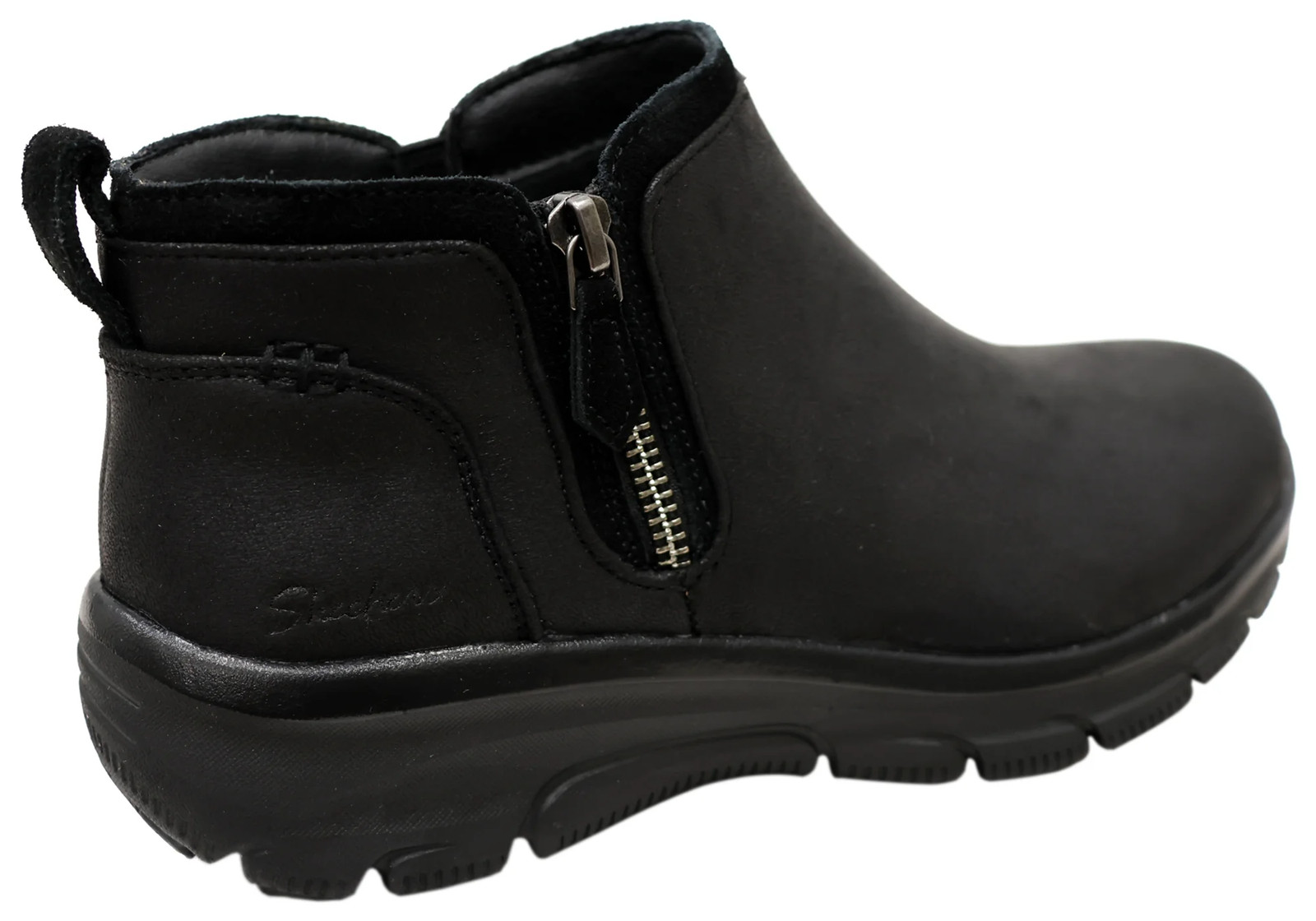 Skechers Womens Easy Going Fall View Comfortable Ankle Boots