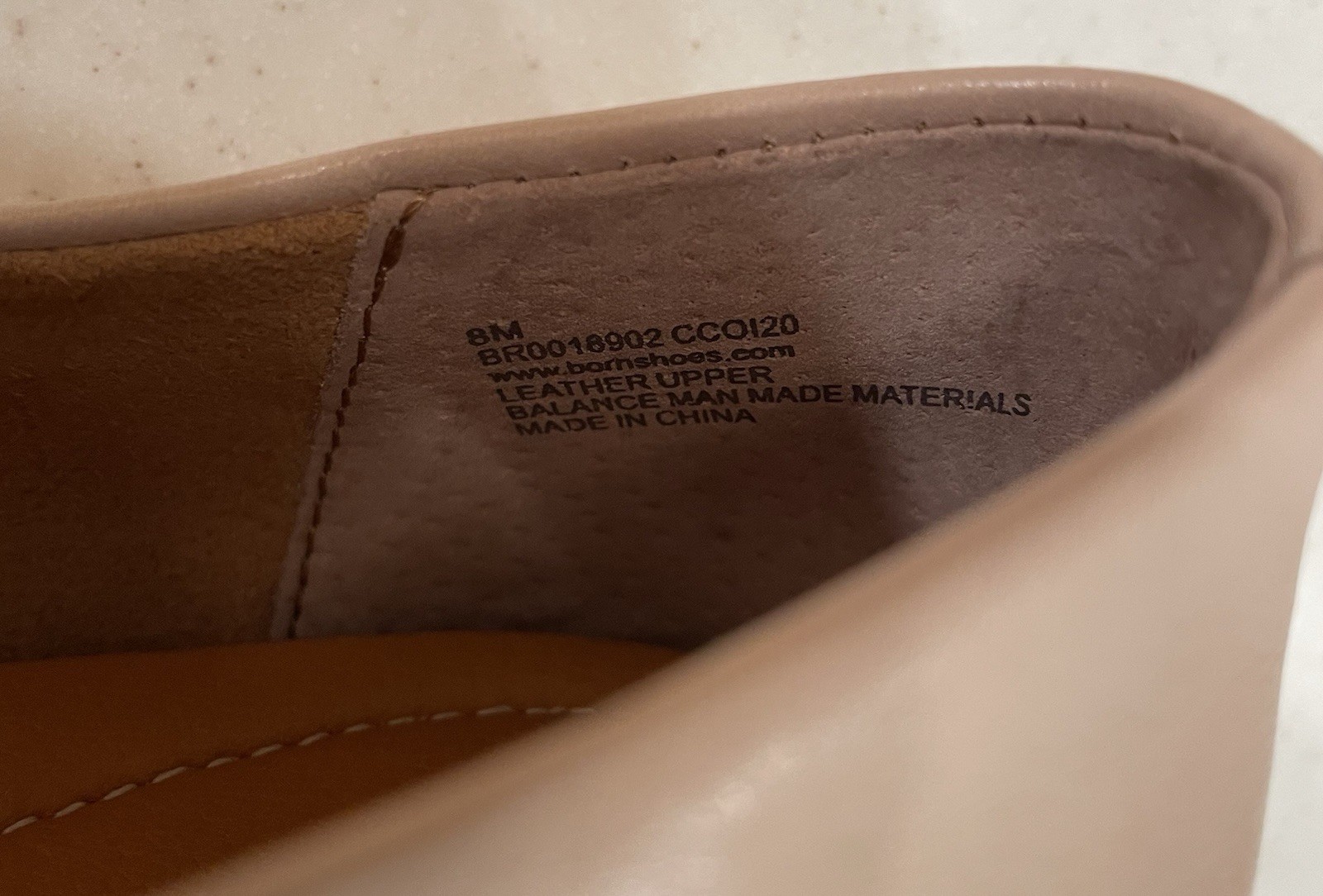 BORN SHOES WOMEN BR0018902 ANAH NATURAL USA 8 WOMENS BRAND NEW IN ORIGINAL BOX