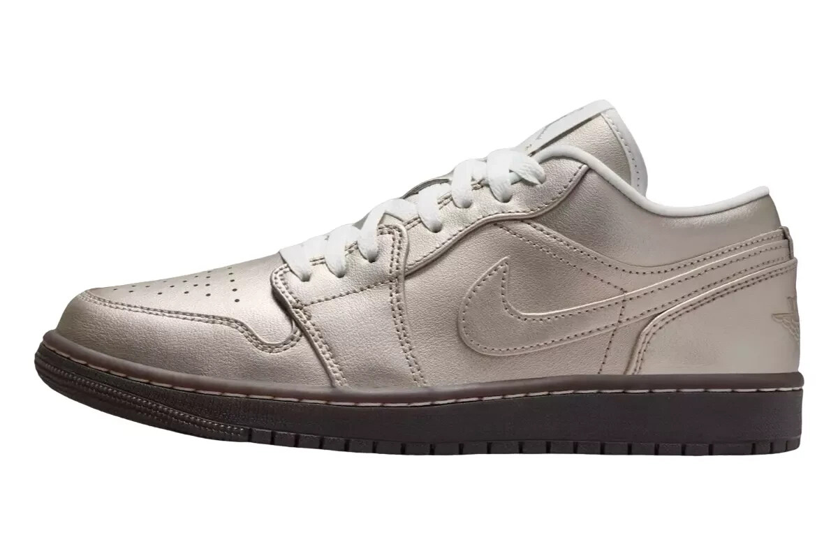Nike Air Jordan 1 Low SE Shoes Metallic Zinc HQ3529-099 Women’s Sizes NEW