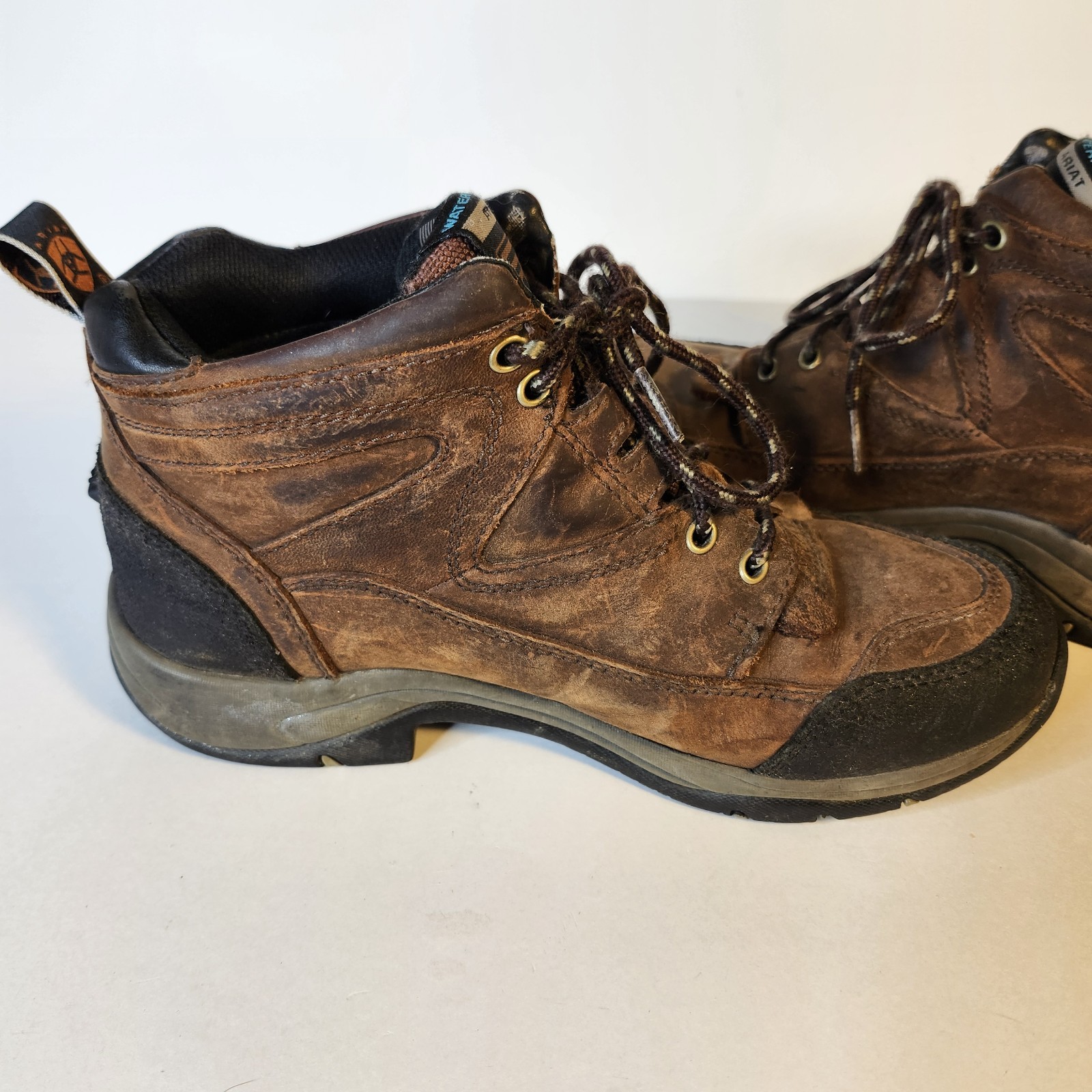 Ariat Womens Boots Terrain Endurance Cordovan Hiking Brown Leather Boot Size 7C