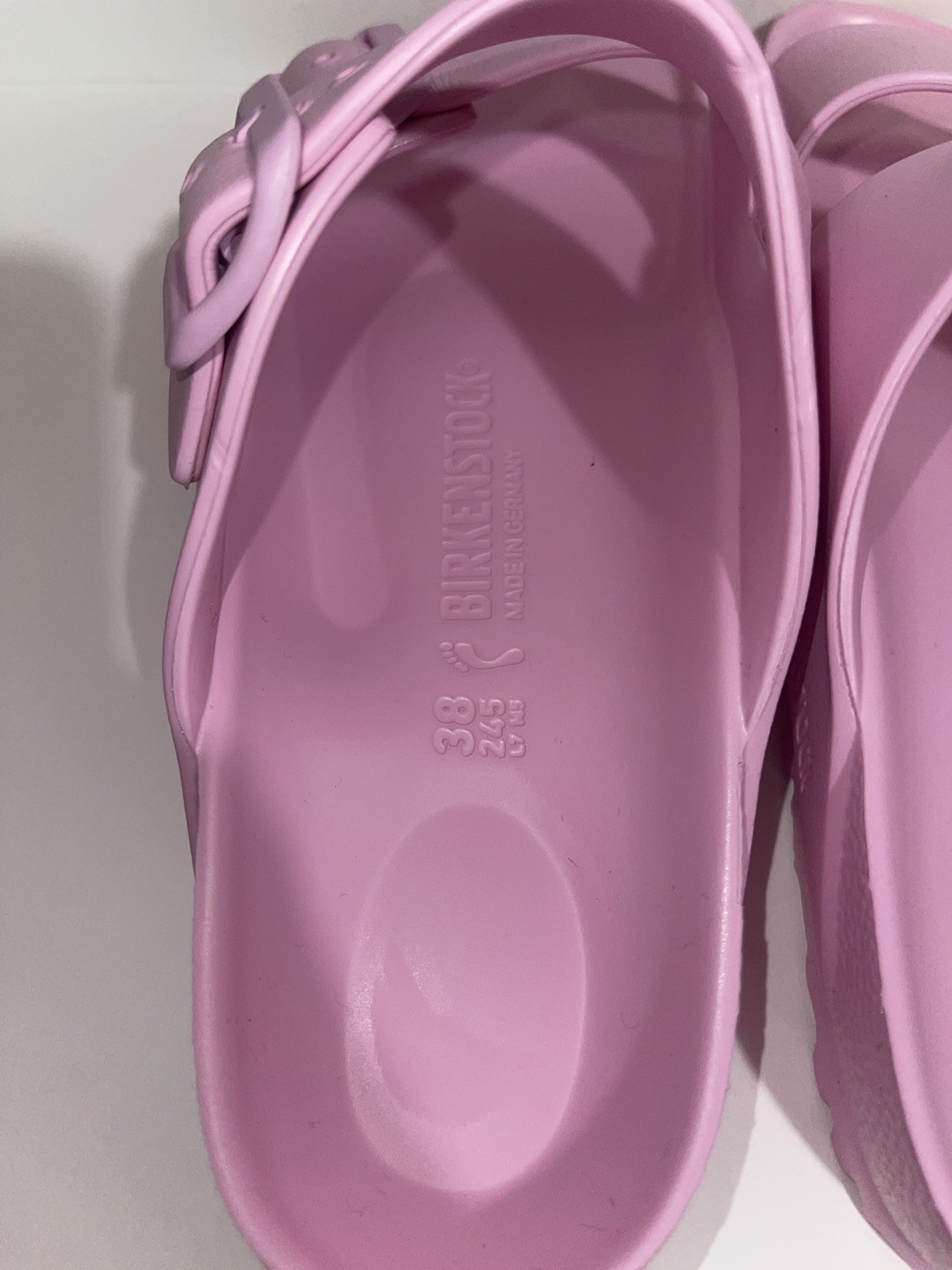 Birkenstock Arizona EVA Fondant Pink Mismatched Sandals Women’s Left 7 Right 8