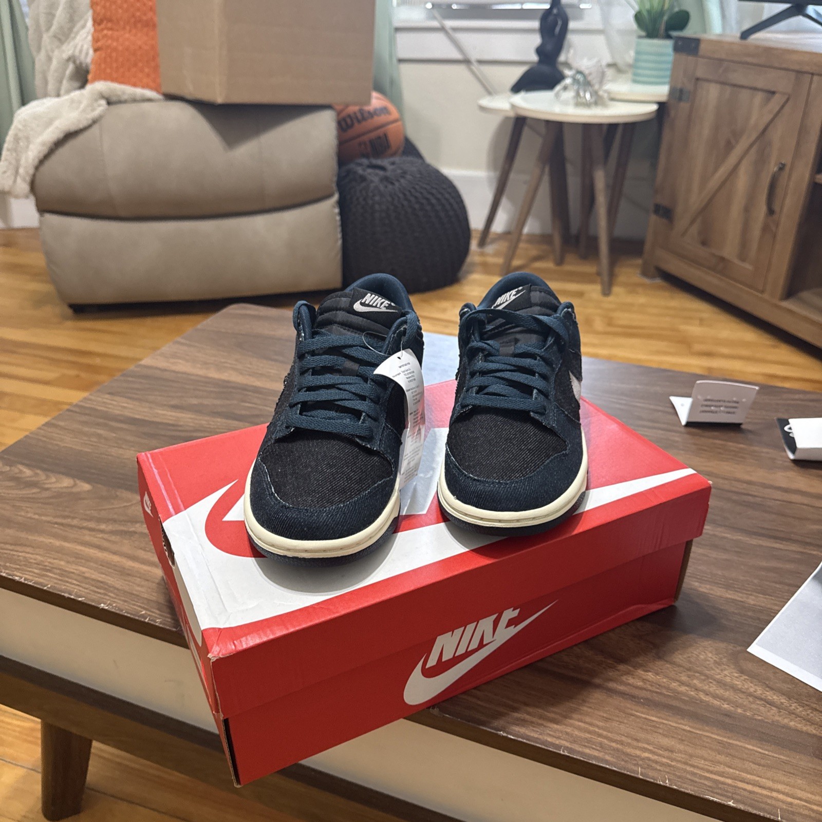 🔥 Nike Dunk Low Armory Navy Denim W – HF1985-400