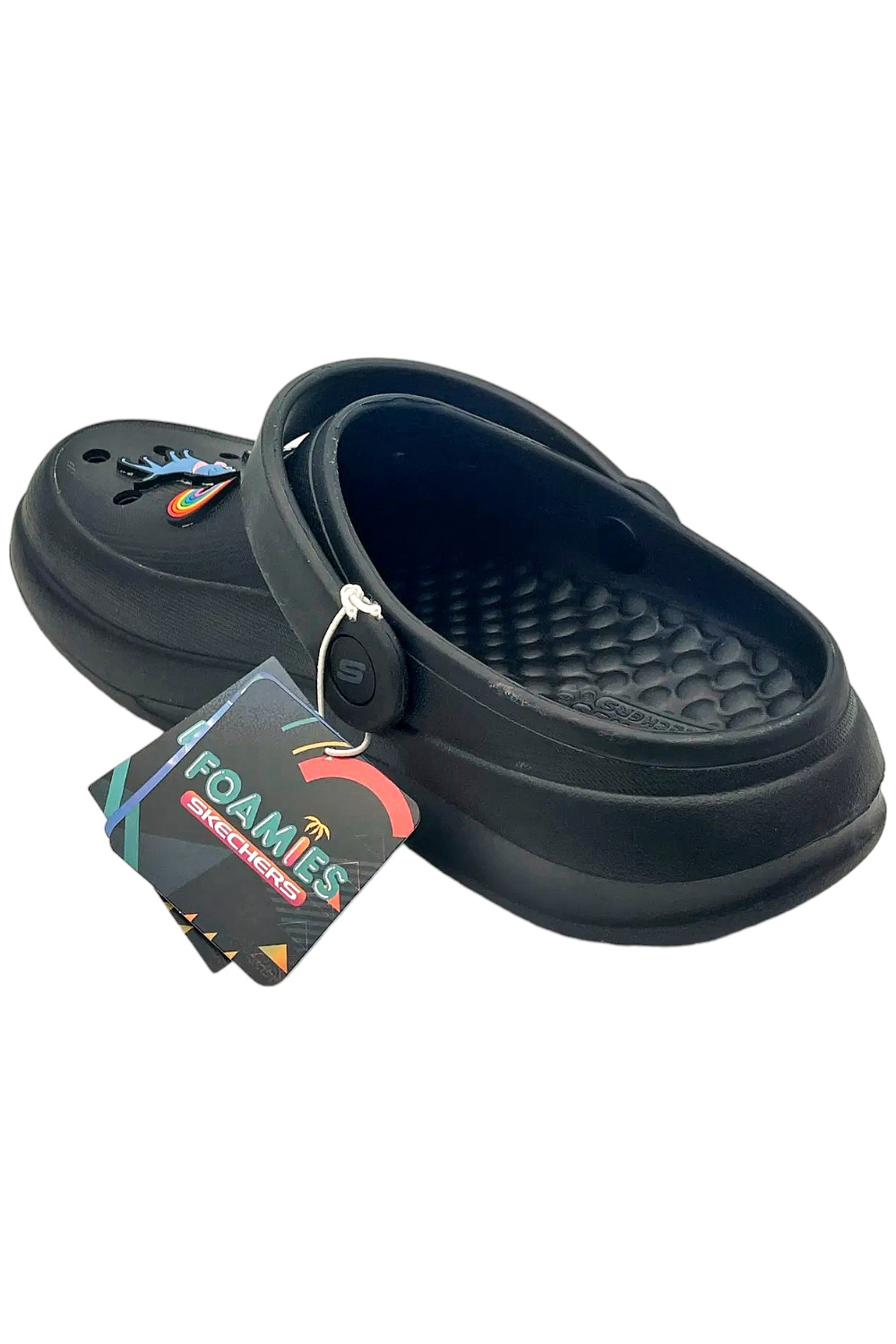 Skechers Women’s Foamies Clogs Pup Celebration Black
