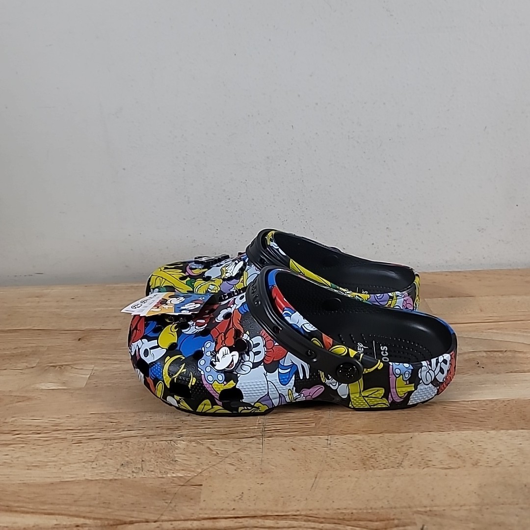 New Crocs Disney Mickey Mouse And Friends Classic Clogs Goofy Pluto W11/M9