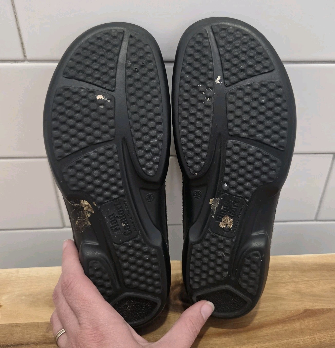Finn Comfort Sz 38 Women’s Slide Sandals Slip On Germany Lot Of 3 NO Insoles EUC