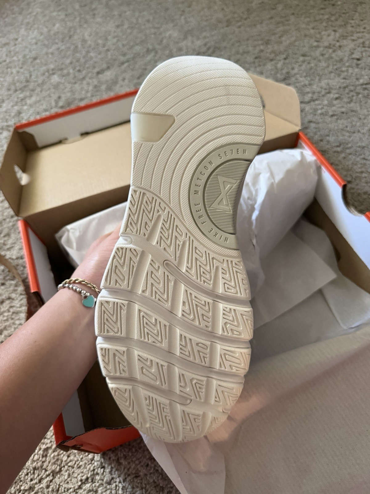 Nike Free Metcon 7 Mens/Women Gym & Training Shoes White Sail Photon Dust NWT
