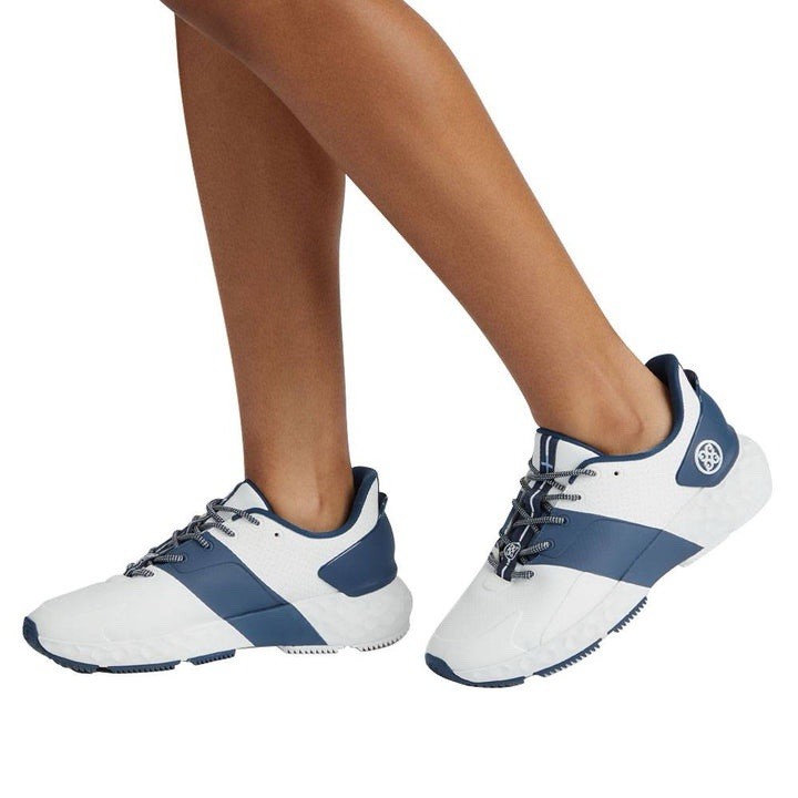 G/FORE MG4+ PERFORATED CONTRAST STRIPE GOLF SHOE GLF000011 White – WOMENS US 6.5