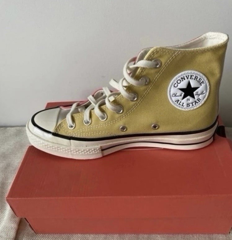 Converse Chuck 70 Hi High Top Colorblock Pink/Yellow Sneaker 171660C