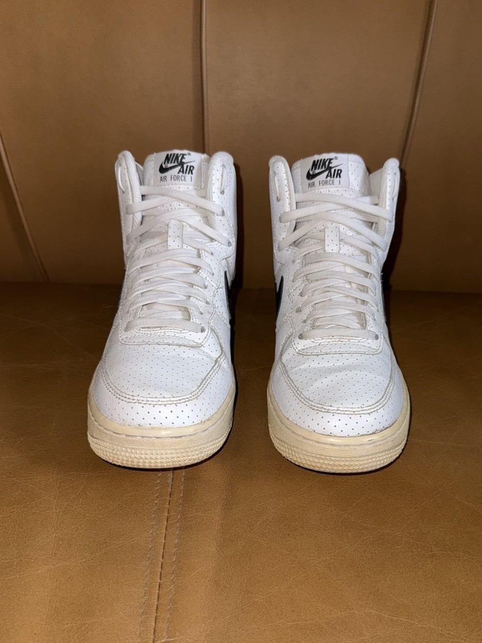 Rare Nike Air Force 1 High “Dream Team” Black White 653998-102 5.5Y / Women 7 W7
