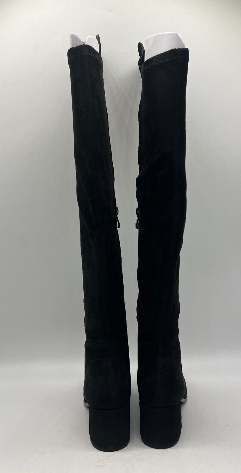 Sbicca Chenoa Black Over The Knee Boots Size 7.5 Embroidery Textile & Leather