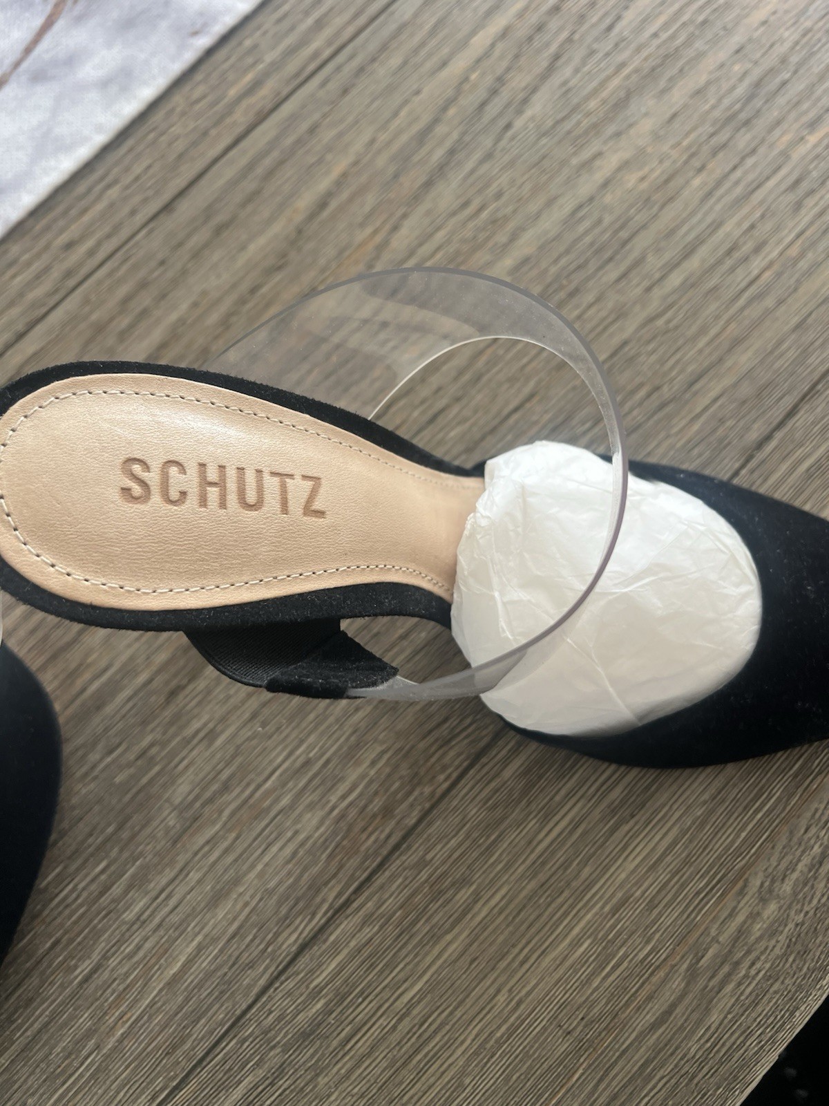 Schultz Sionne Mule Black Swade Woman’s Shoes