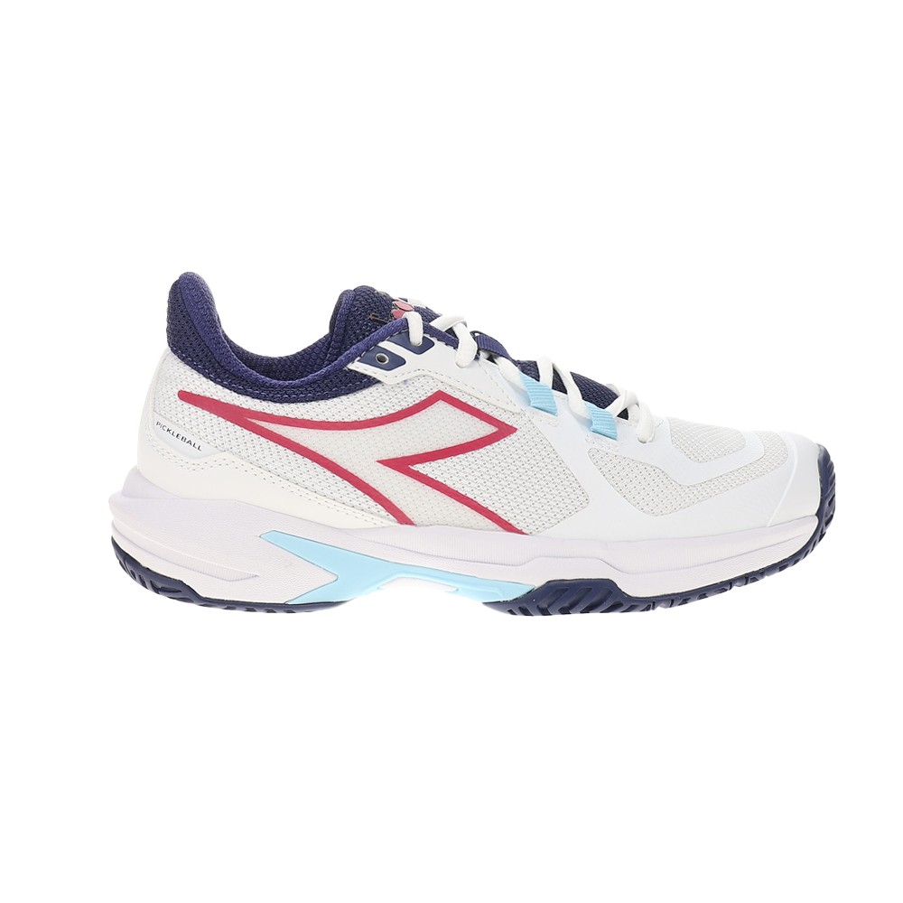 diadora Trofeo 2 All Ground Pickleball Womens White Sneakers Athletic Shoes 179