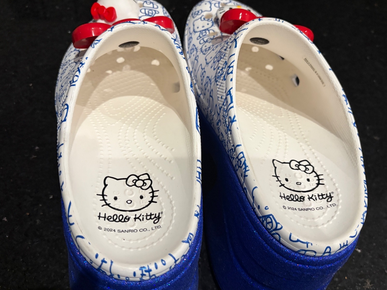 Hello Kitty X Crocks Siren Clogs size 9Womens 7 Mens