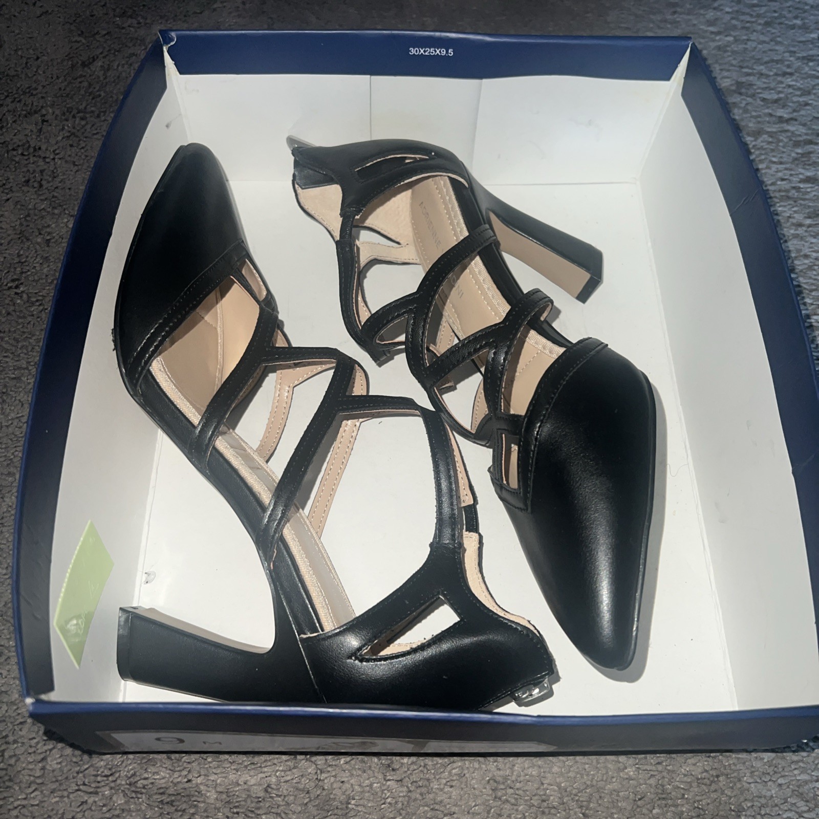 NEW Adrienne Vittadini Women’s High Heels Nali Black Size 9 MSRP $100