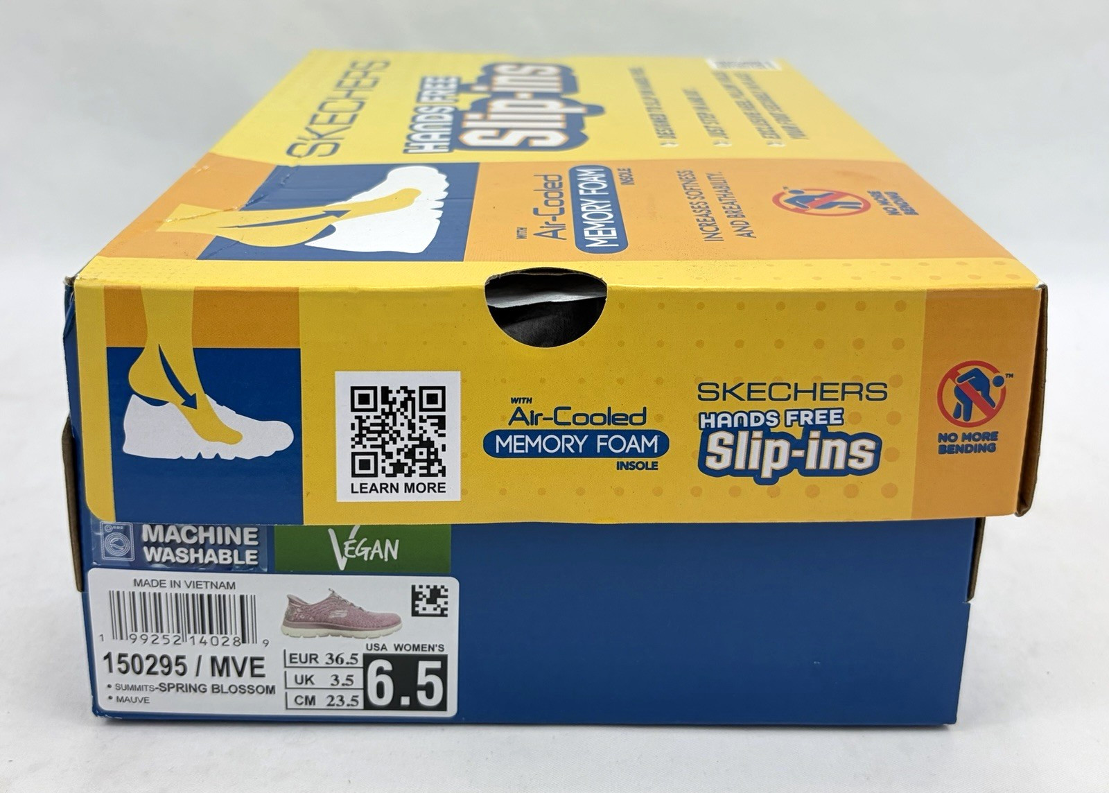 Skechers Slip-Ins Summits Spring Blossom Sneaker Shoes Mauve Women 6.5 NIB