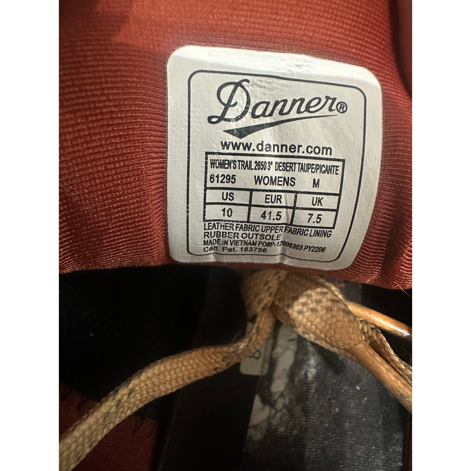 Women’s Danner trail 2650