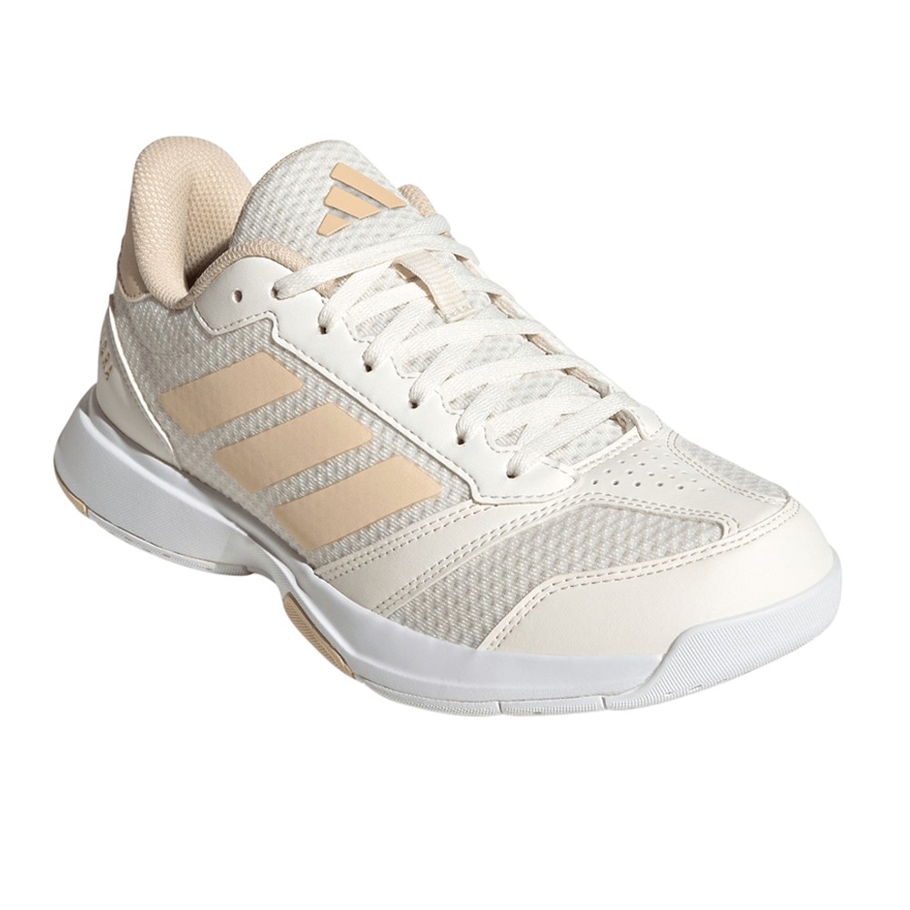 adidas Ligra 8 Indoor Volleyball Womens Off White Sneakers Athletic Shoes JP976
