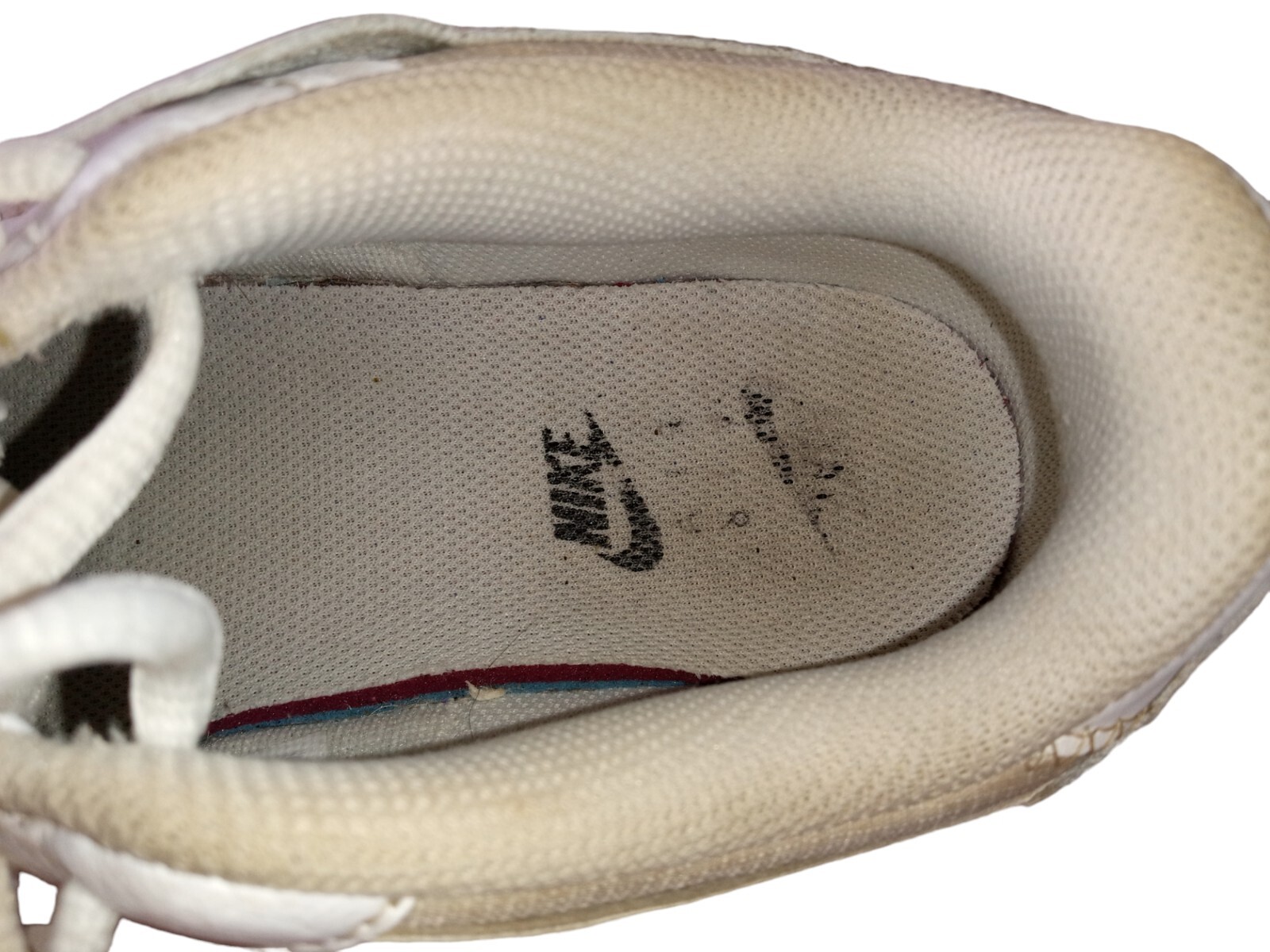 Nike AF1 Air Force 1 Low Women Sz 9.5 Triple White Athletic Comfort Sneaker