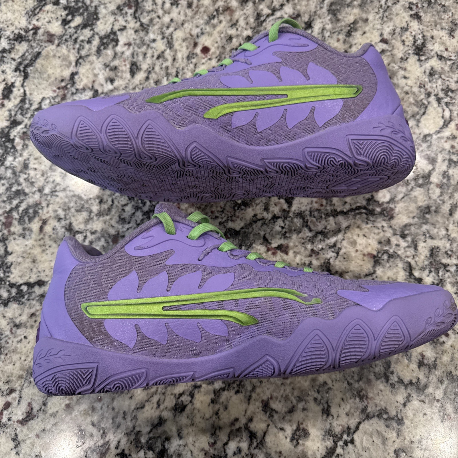 PUMA Stewie X 3 Lace Em Up Basketball Womens 13.5 Purple Sneakers 311346-01
