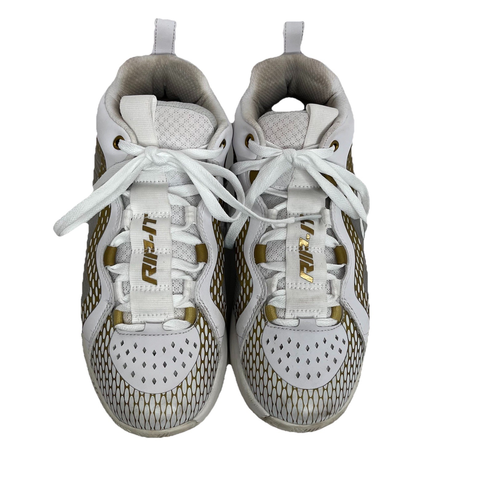 RIP-IT Women’s Future Volleyball Shoe White/Gold Size 8.5 US