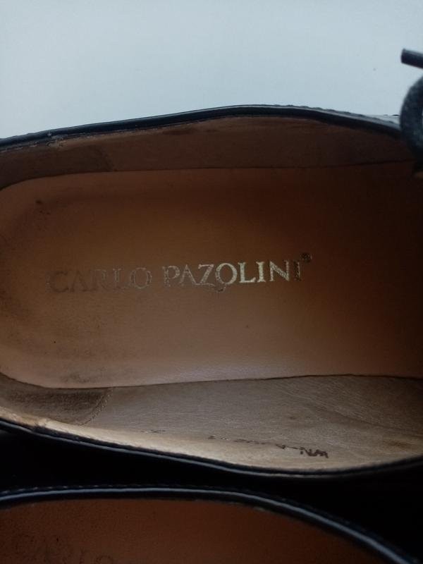 Women Carlo Pazolini heels black leather 36.5 #113L